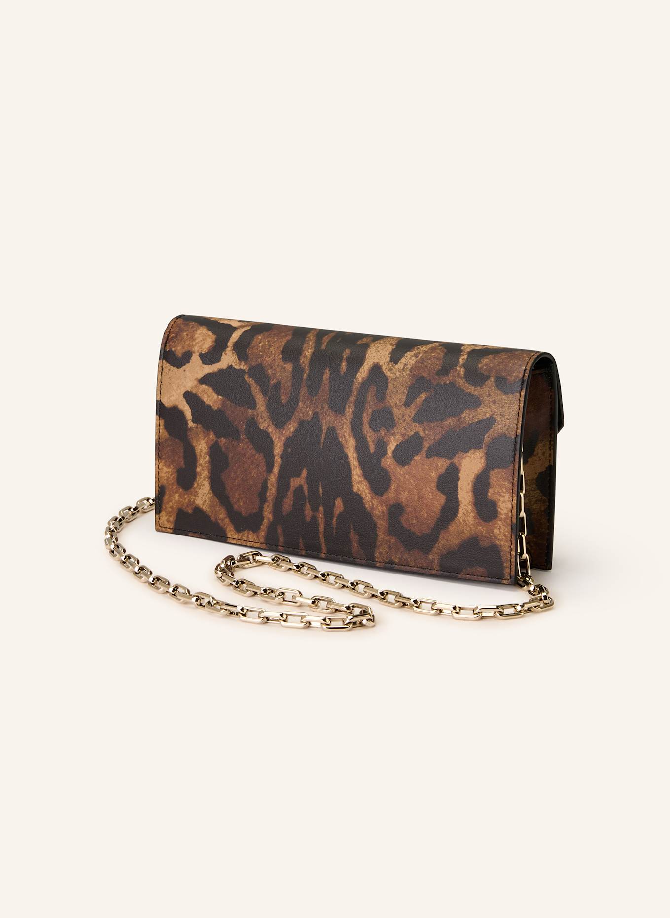 Christian Louboutin Pochette LOUBI54: MARRON / MARRON FONCÉ / MARRON CLAIR