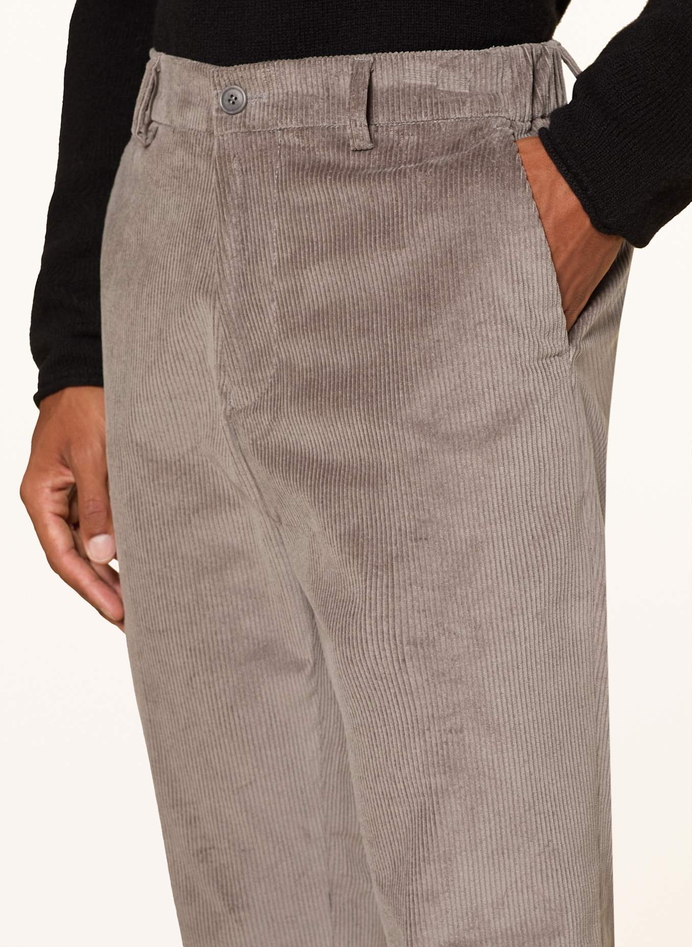 DRYKORN Cordchino AJEND Extra Slim Fit: GRAU