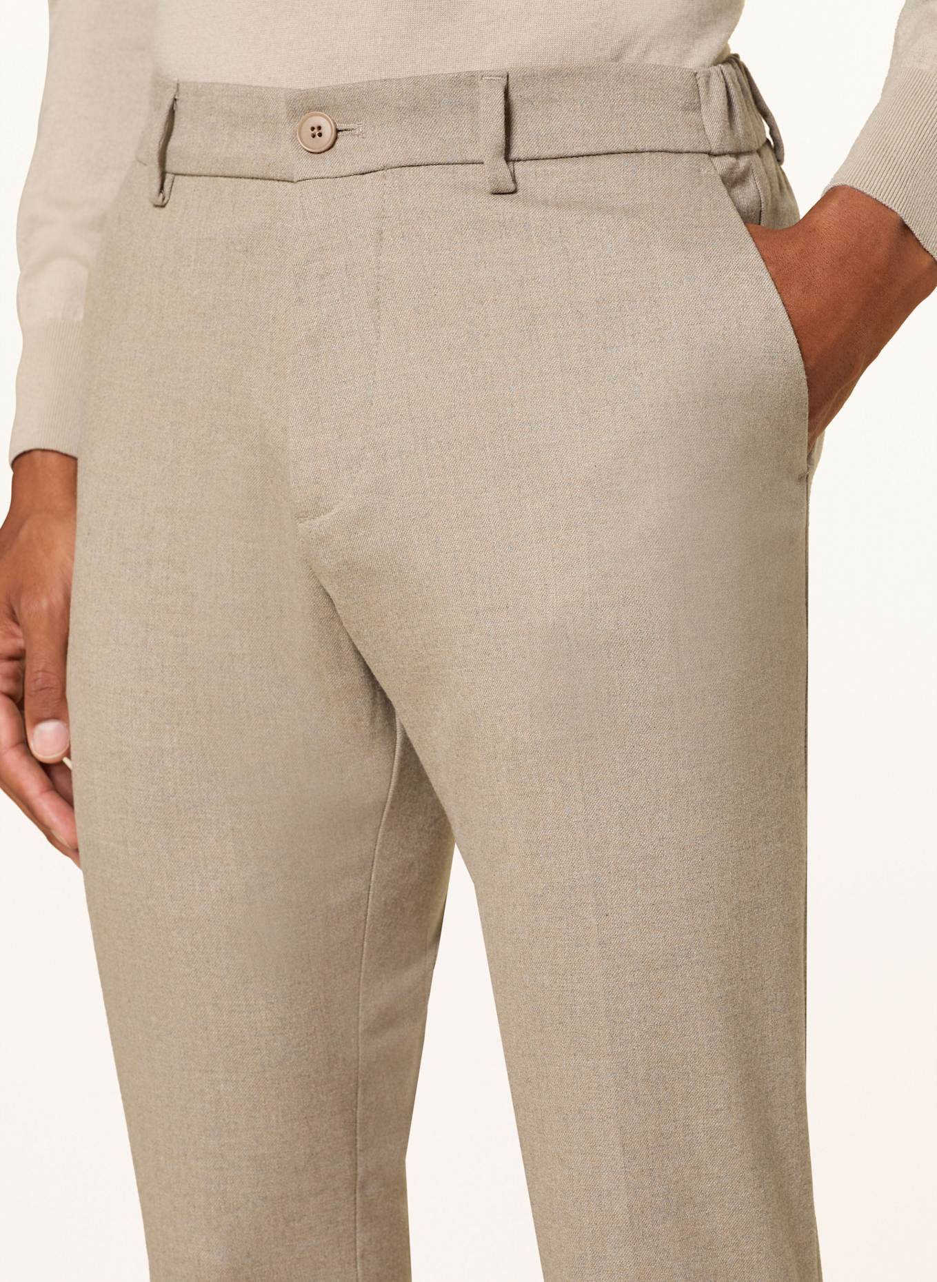 DRYKORN Chino AJEND Slim Fit: HELLBRAUN