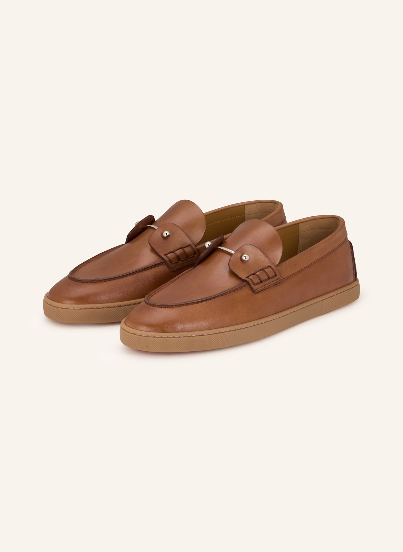 Christian Louboutin Loafer CHAMBELIBOAT: BRAUN