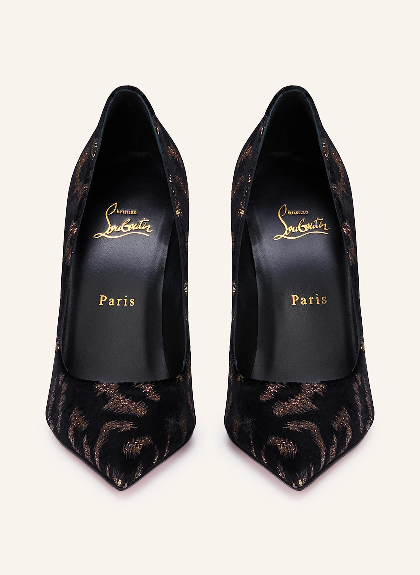 Christian Louboutin Pumps MISS Z: SCHWARZ / GOLD