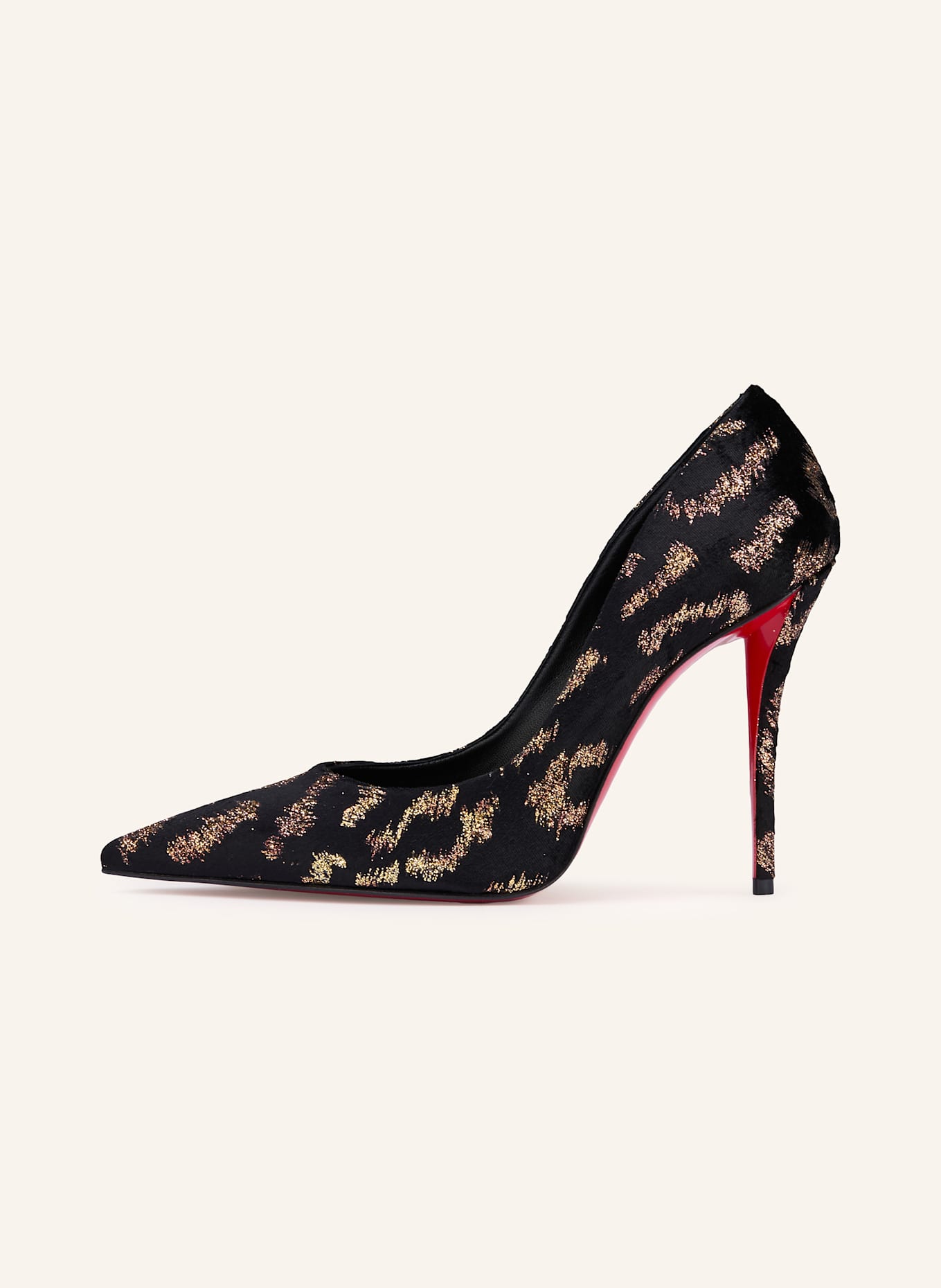 Christian Louboutin Pumps MISS Z: SCHWARZ / GOLD