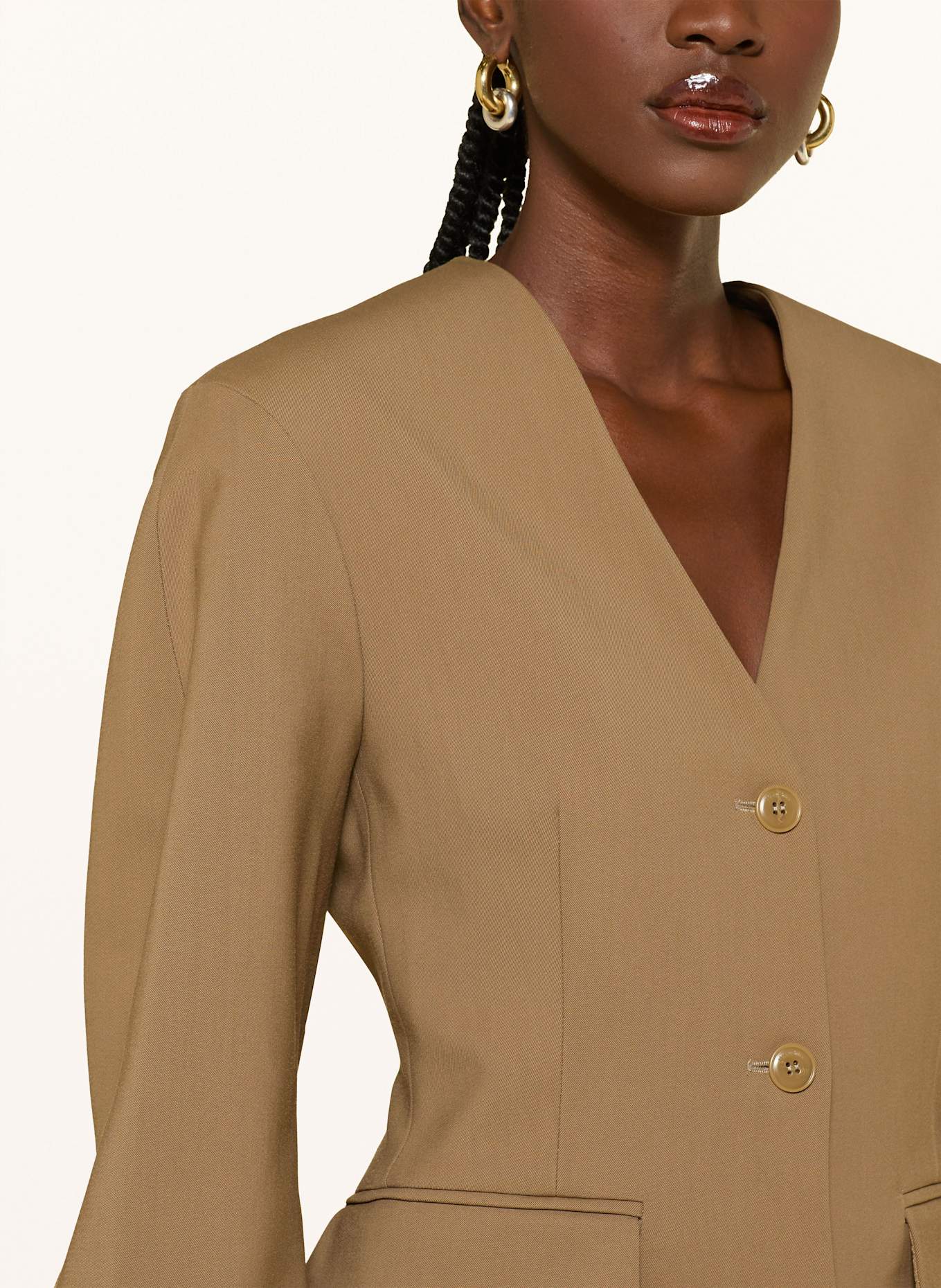 Nanushka Blazer KAORI: HELLBRAUN