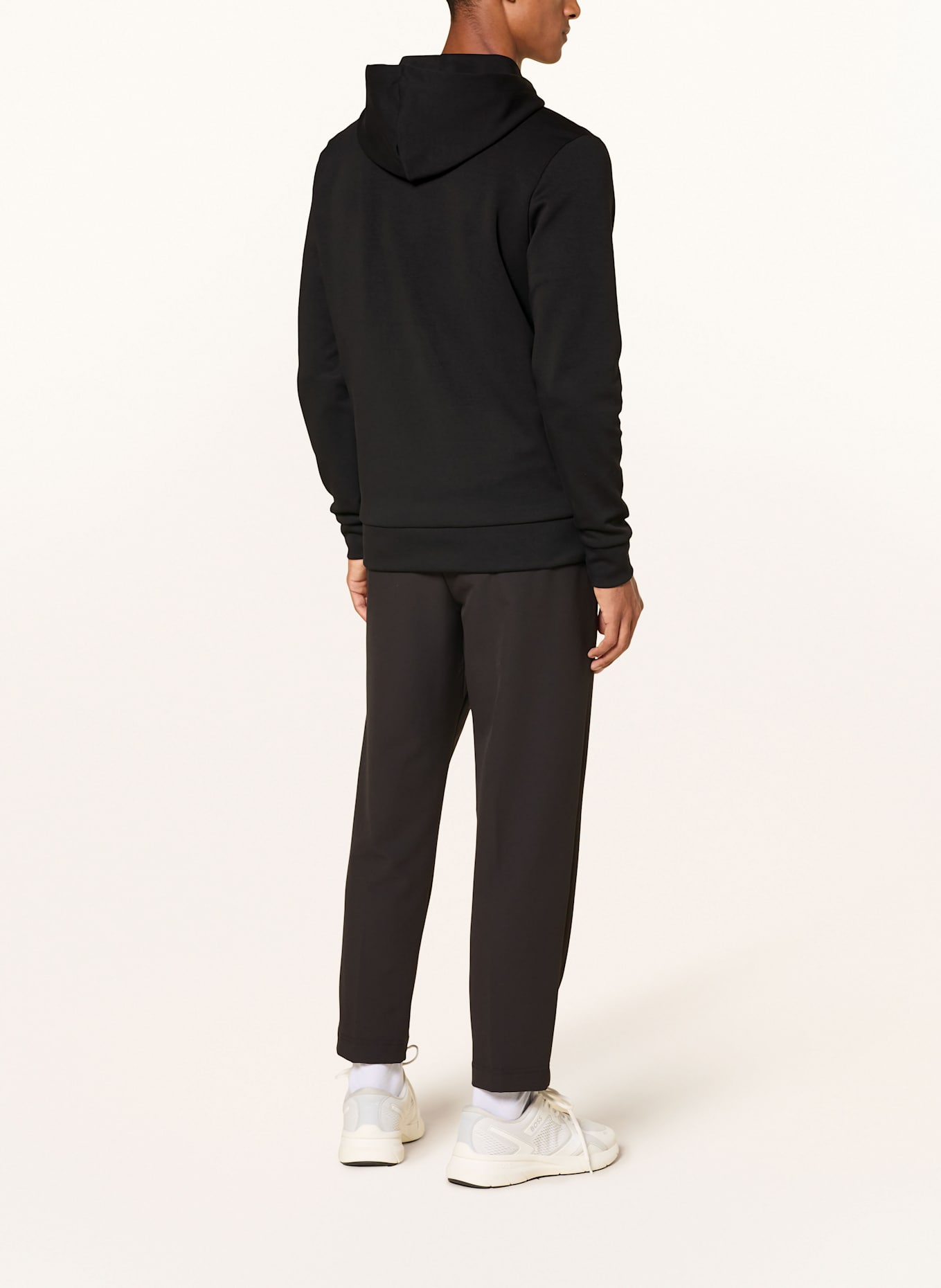 BOSS Hoodie SOODY ZONE: SCHWARZ / WEISS