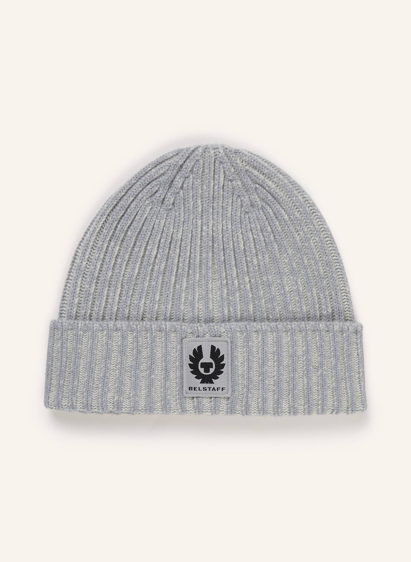 BELSTAFF Čepice: ČERNOŠEDÁ / KRÉMOVÁ