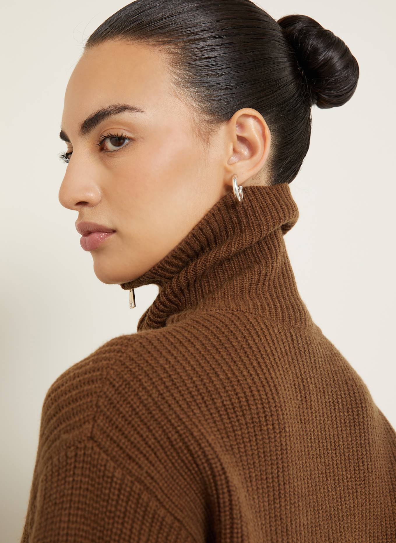 Max Mara Troyer NADAR mit Cashmere: COGNAC