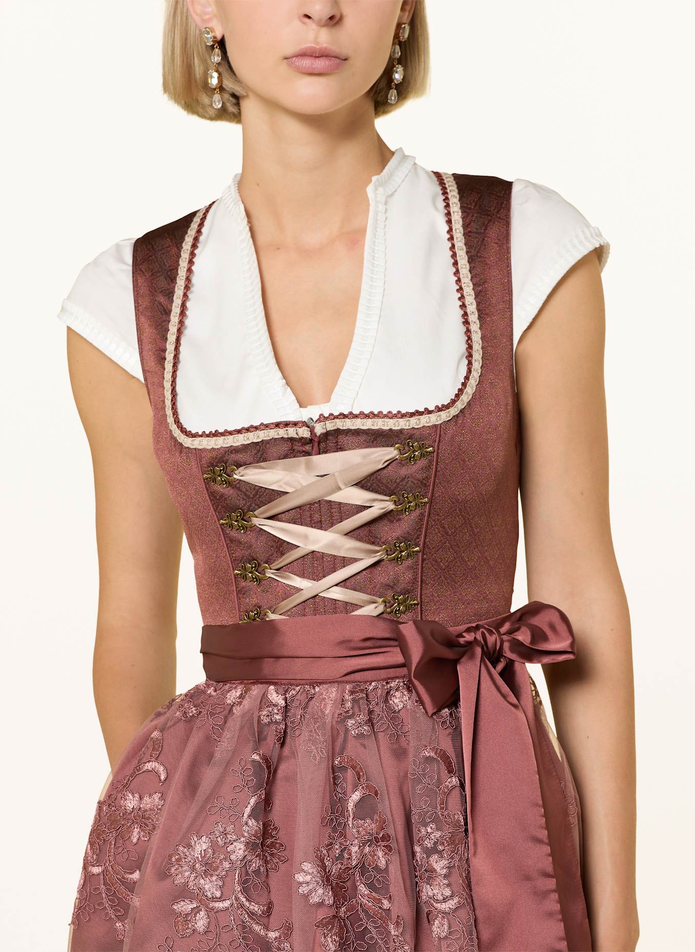 KRÜGER Dirndl NEVAEH: ALTROSA
