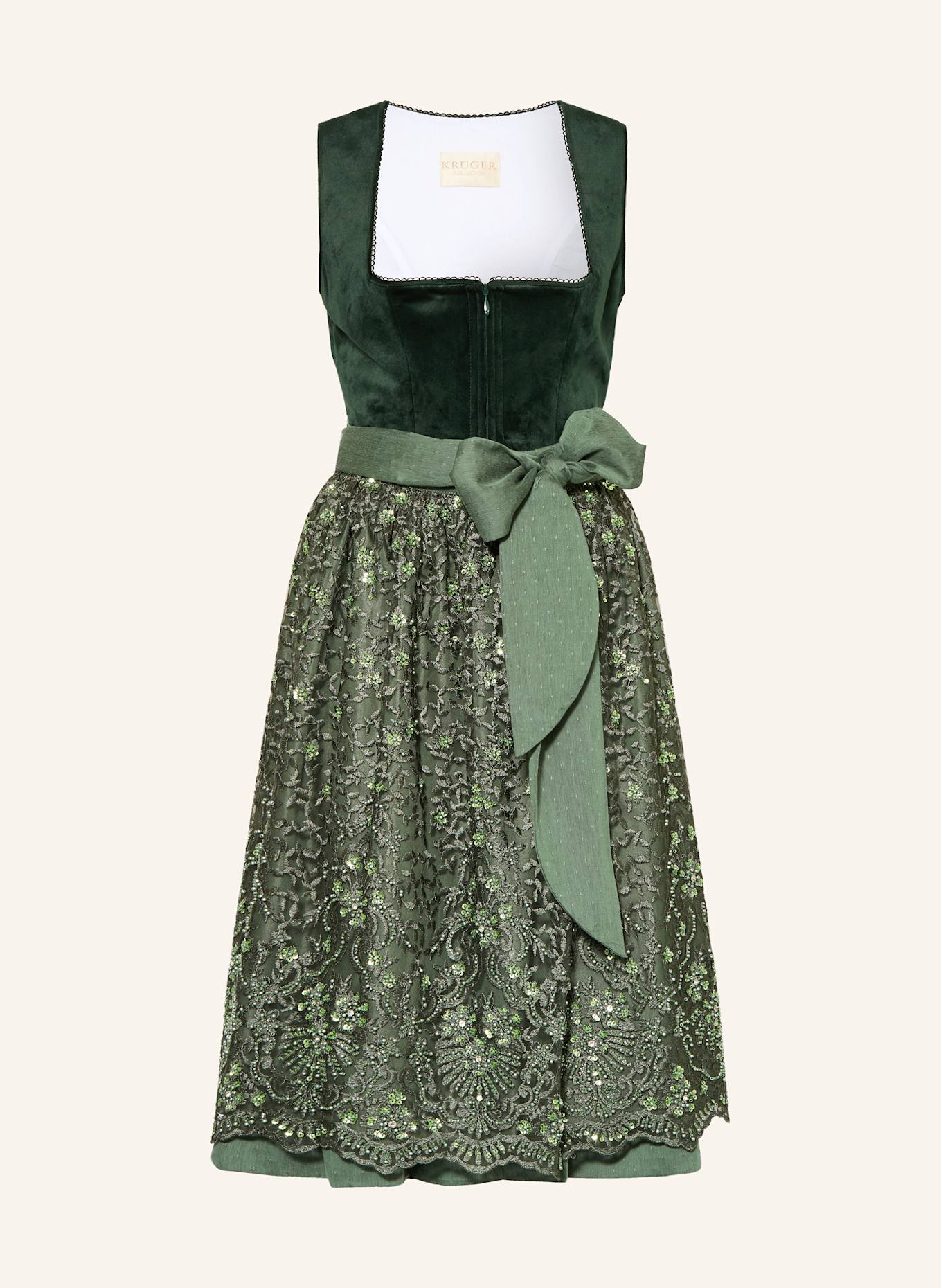 KRÜGER Dirndl ELIRA: GRÜN