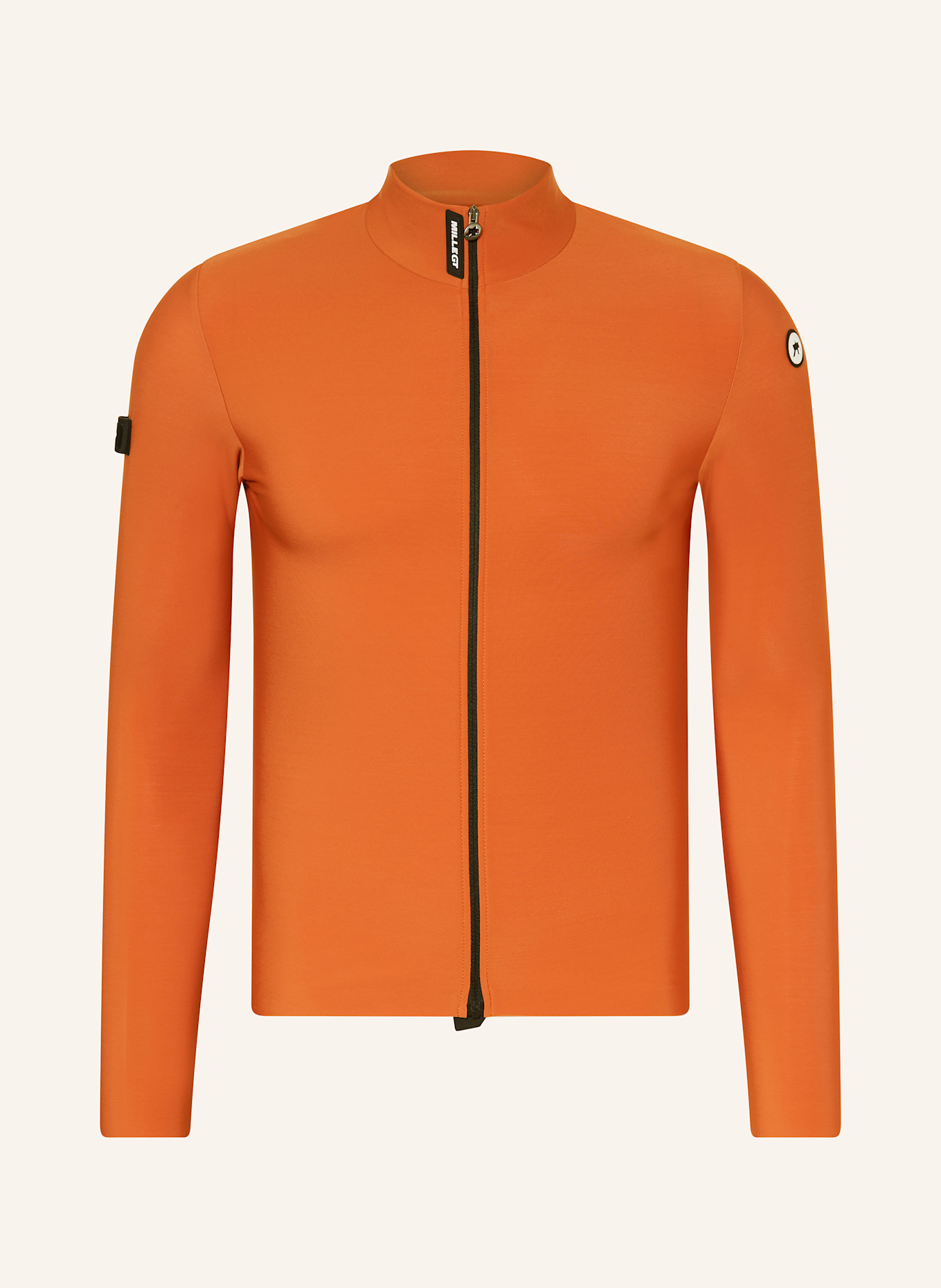 ASSOS Radjacke MILLE GT SPRING FALL: DUNKELORANGE / SCHWARZ