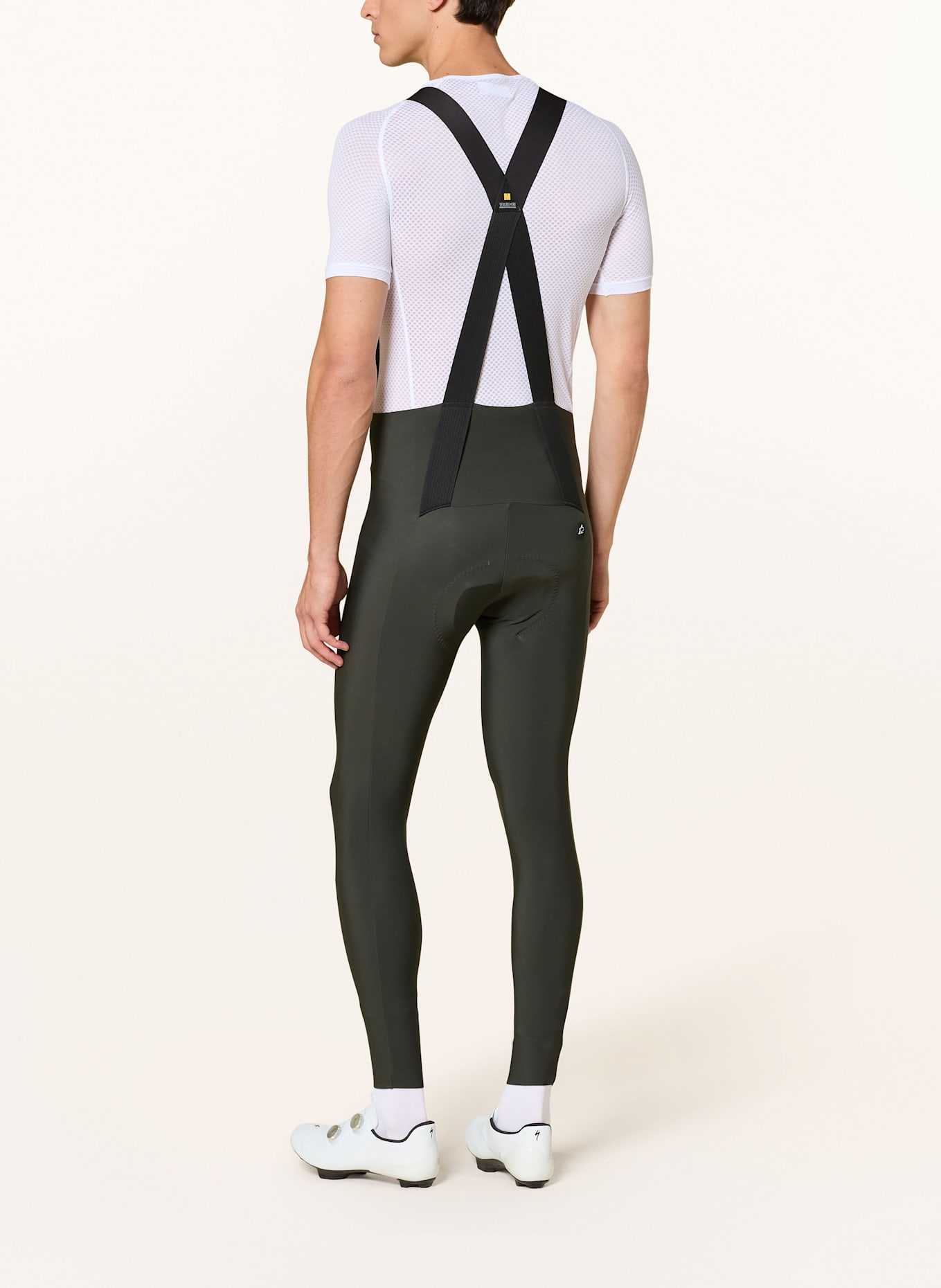 ASSOS Radhose MILLE GT SPRING FALL BIB TIGHTS S11 mit Trägern und gepolstertem Einsatz: OLIV