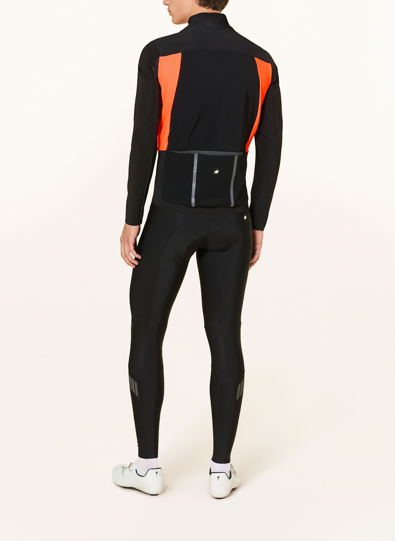 ASSOS Radjacke EQUIPE R HABU S11: SCHWARZ / NEONROT