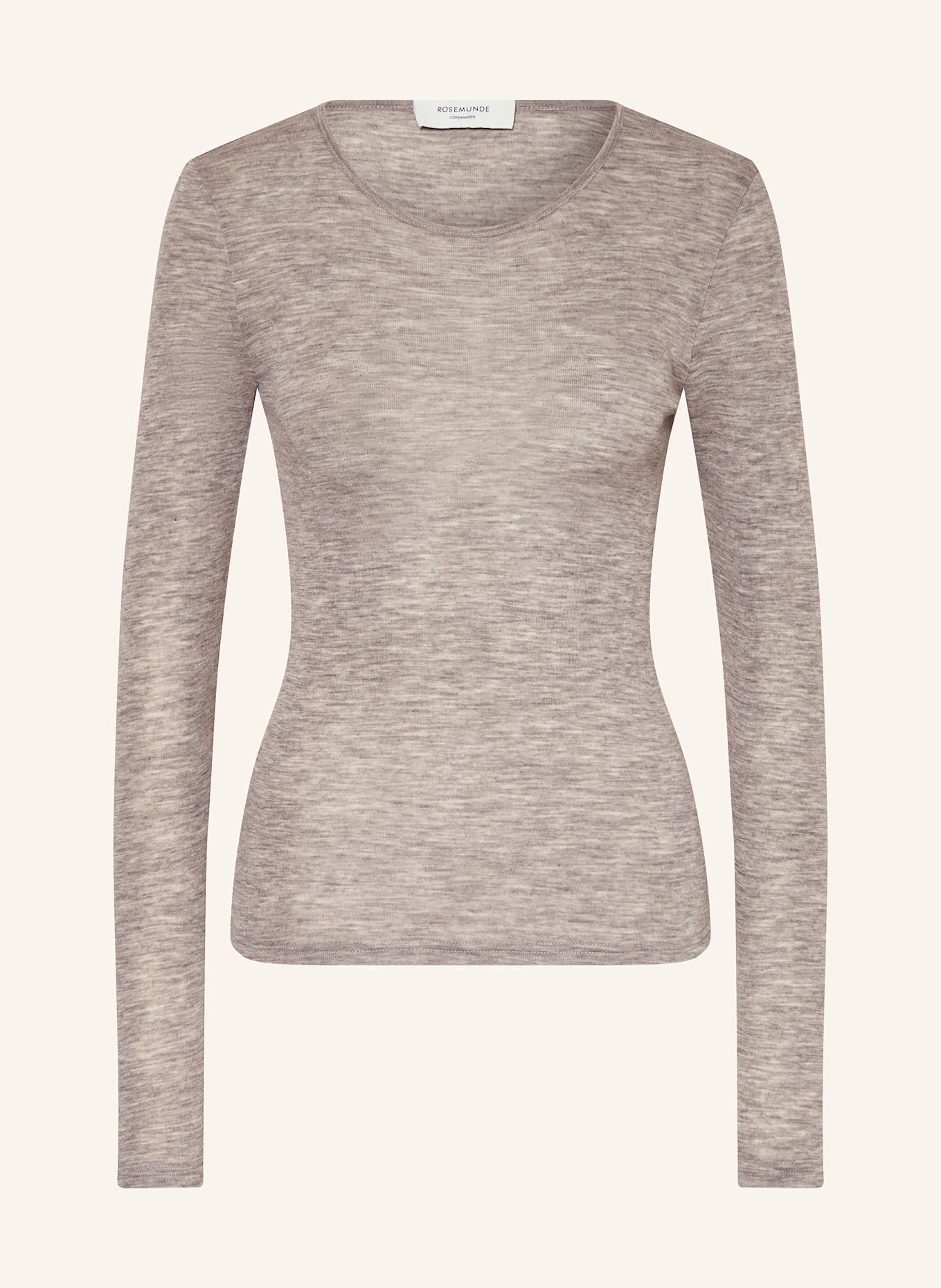 rosemunde Longsleeve: GRAU