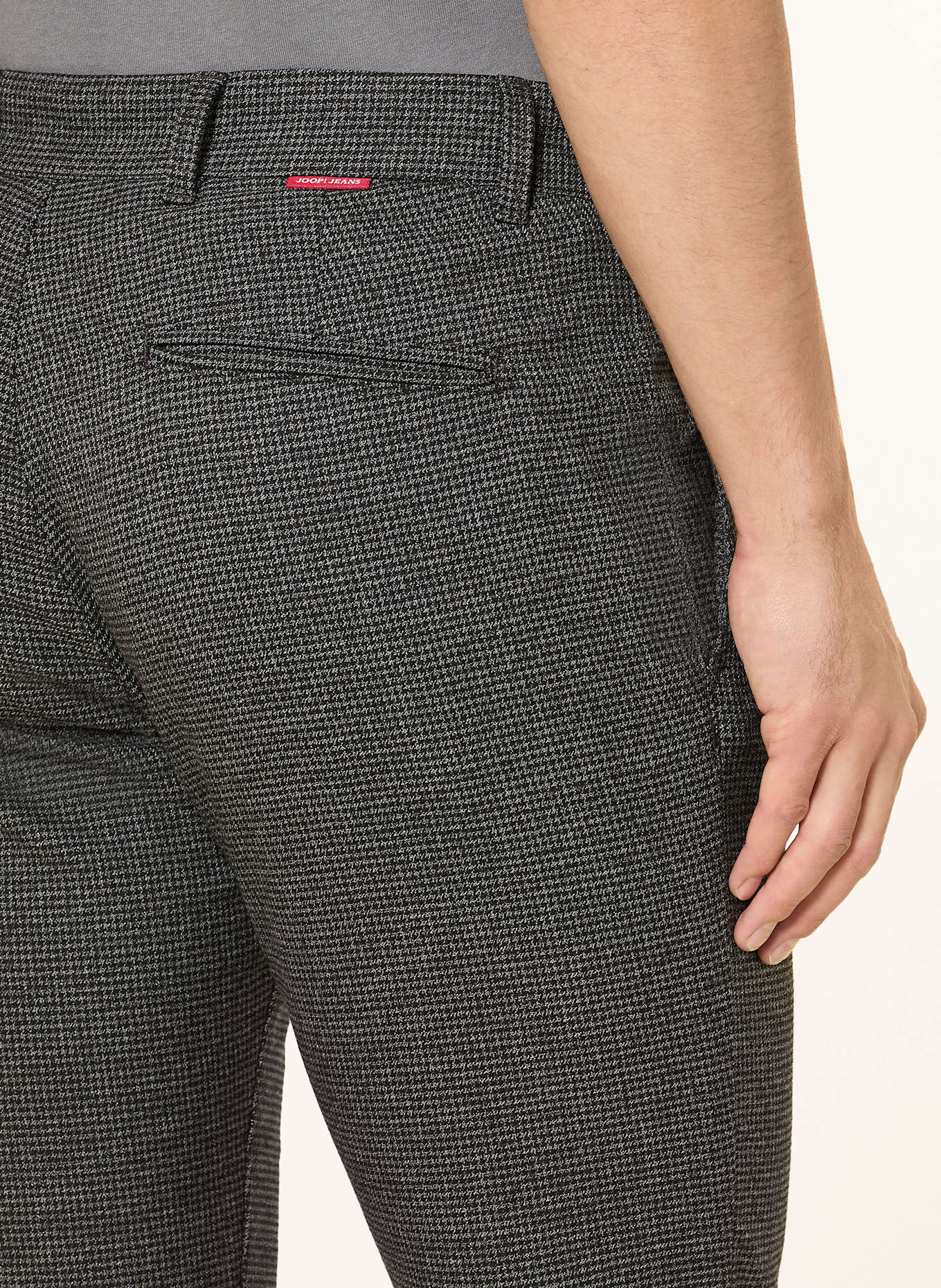 JOOP! JEANS Flanellchino MATTHEW Modern Fit: DUNKELGRAU / GRAU