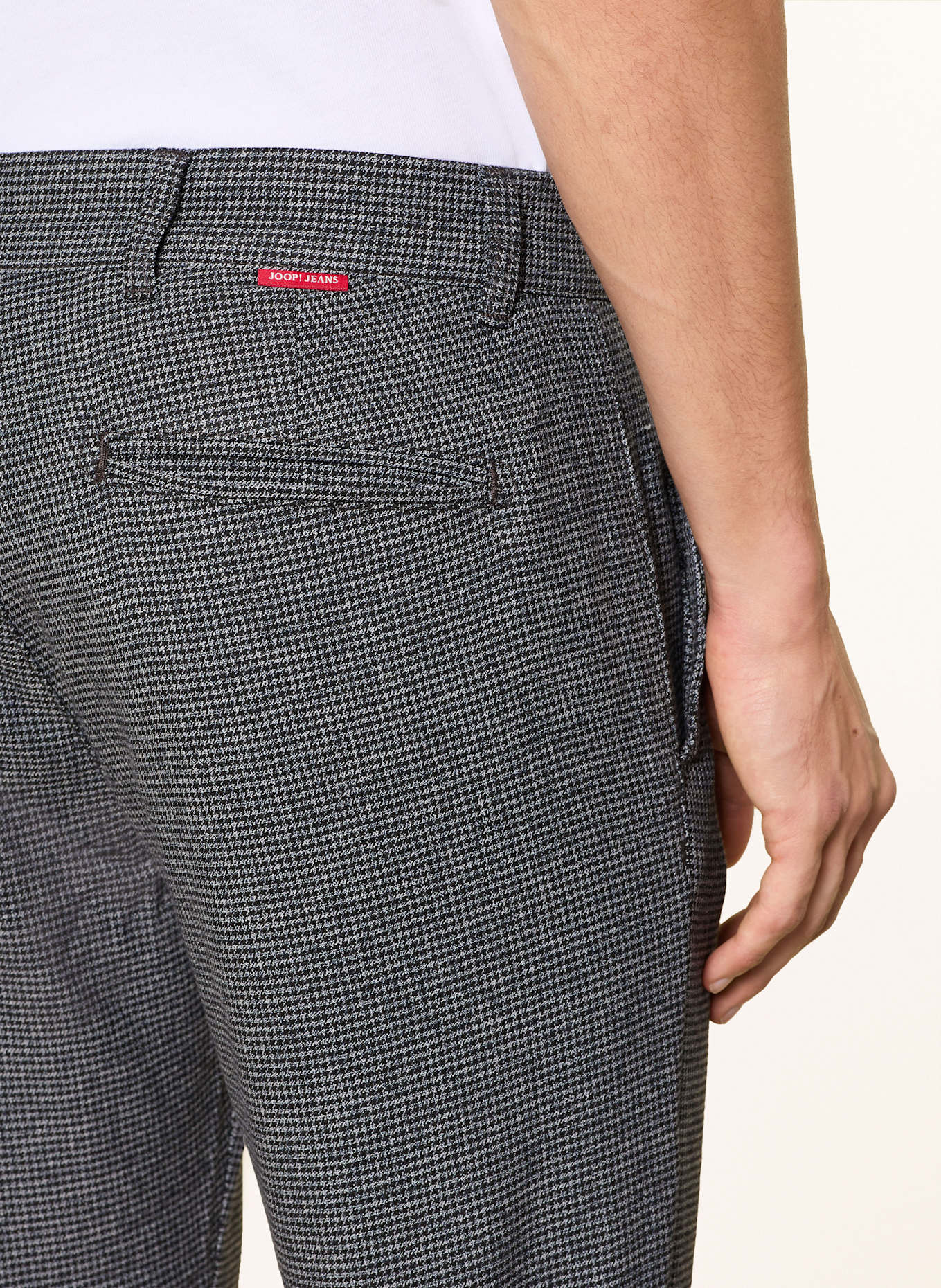 JOOP! JEANS Flanellchino MATTHEW Modern Fit: DUNKELBLAU / BLAU / BLAUGRAU