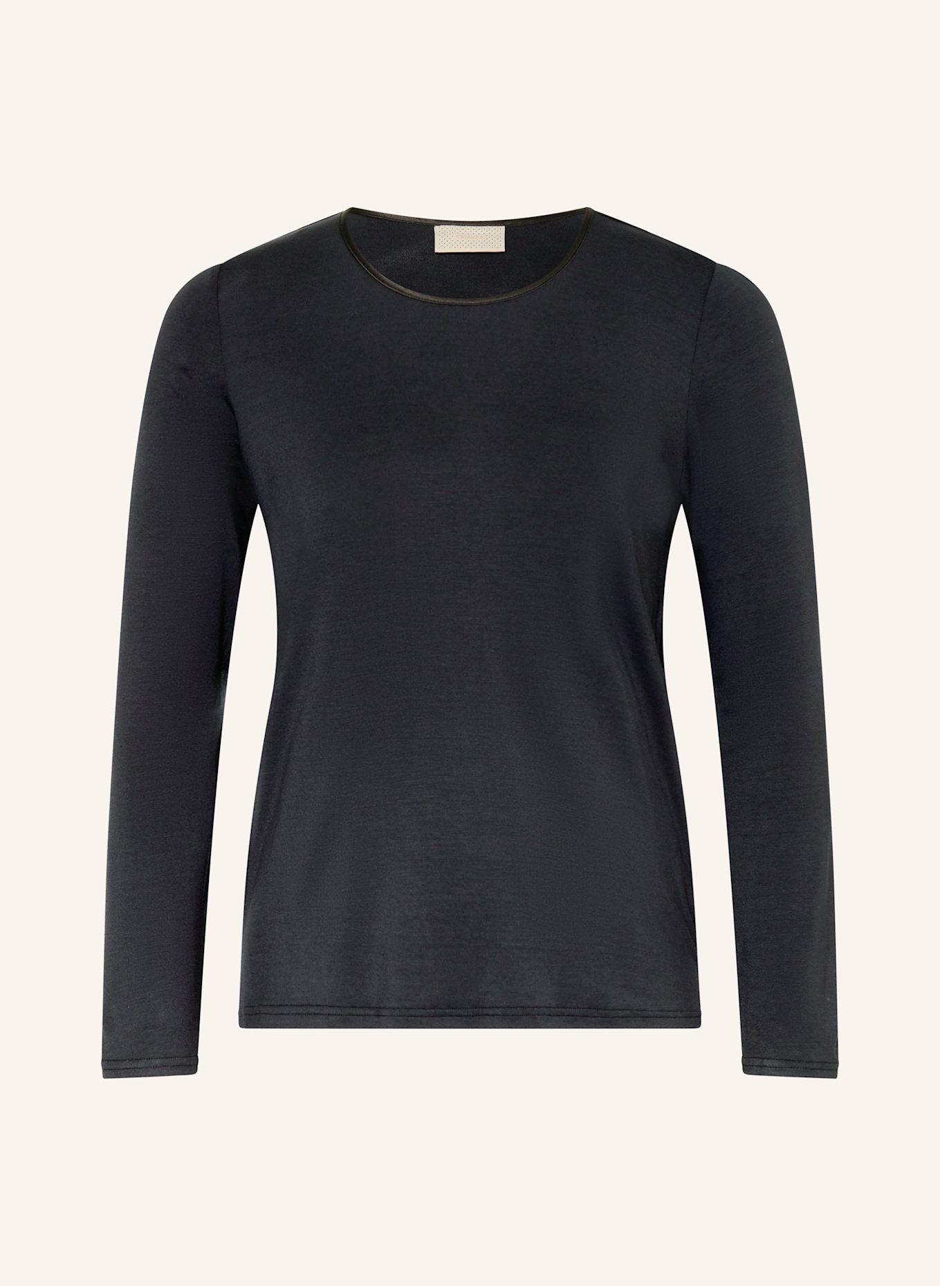 ESSENZA Schlafshirt LUYZA UNI: SCHWARZ