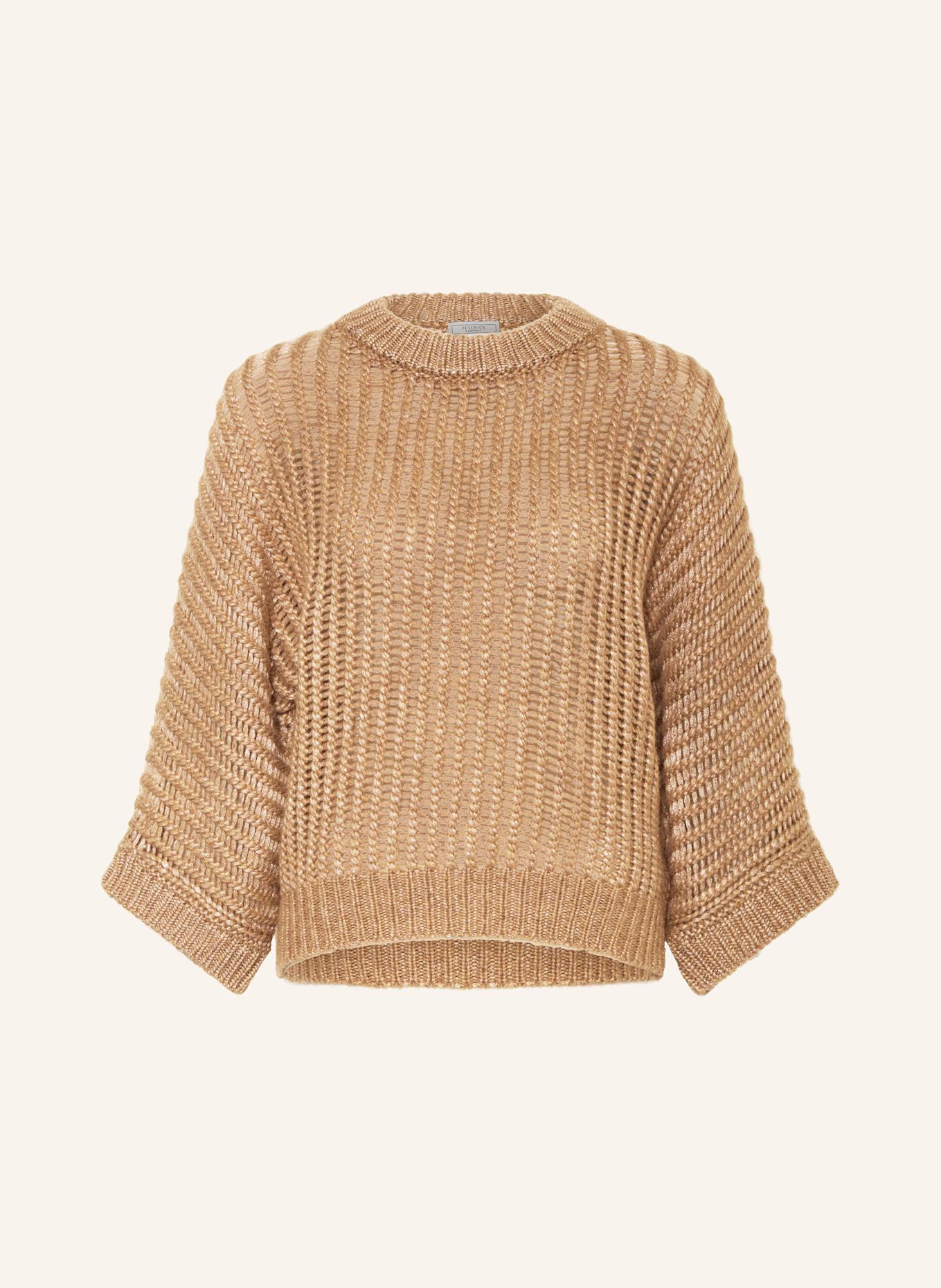 PESERICO Pullover: BEIGE