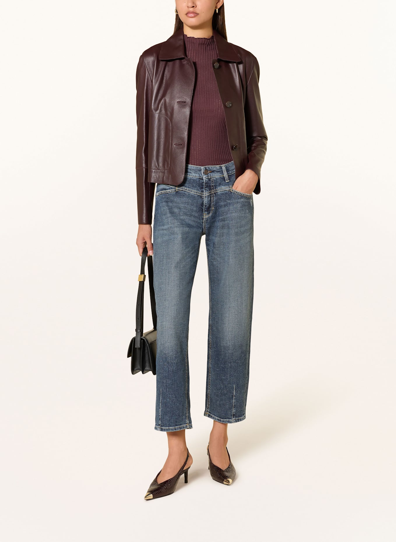 CAMBIO Jeans ELIN: 5034 dark cross