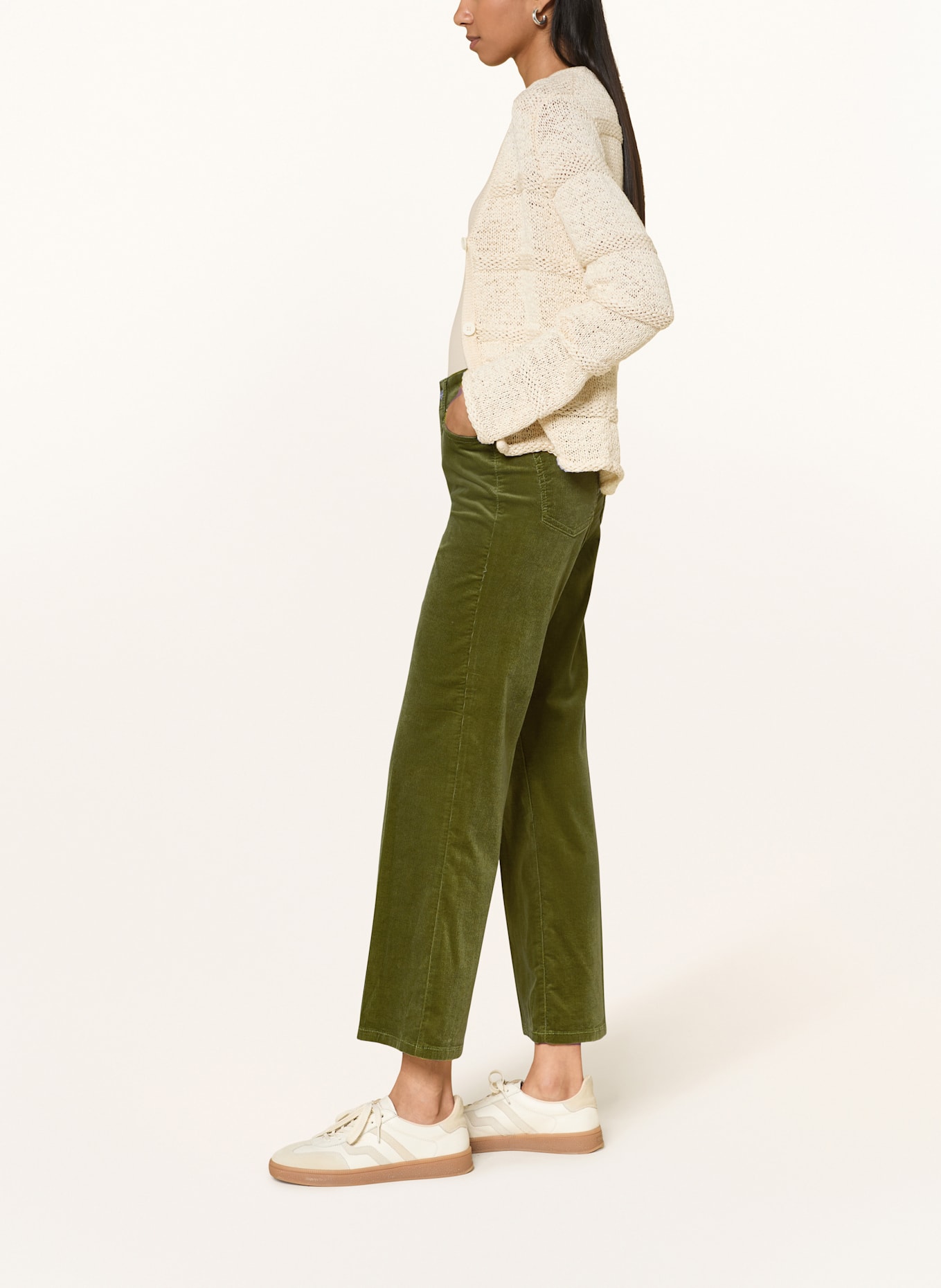 CAMBIO Cordhose FRANCESCA: OLIV