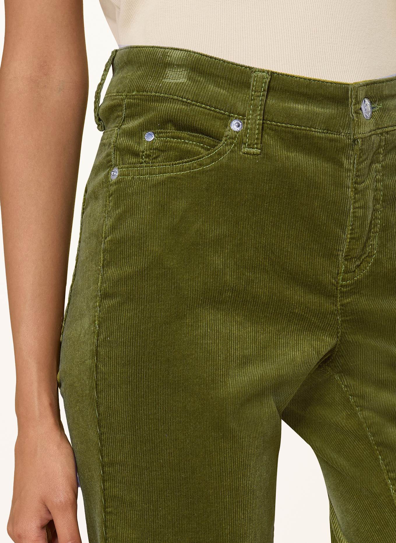 CAMBIO Cordhose FRANCESCA: OLIV