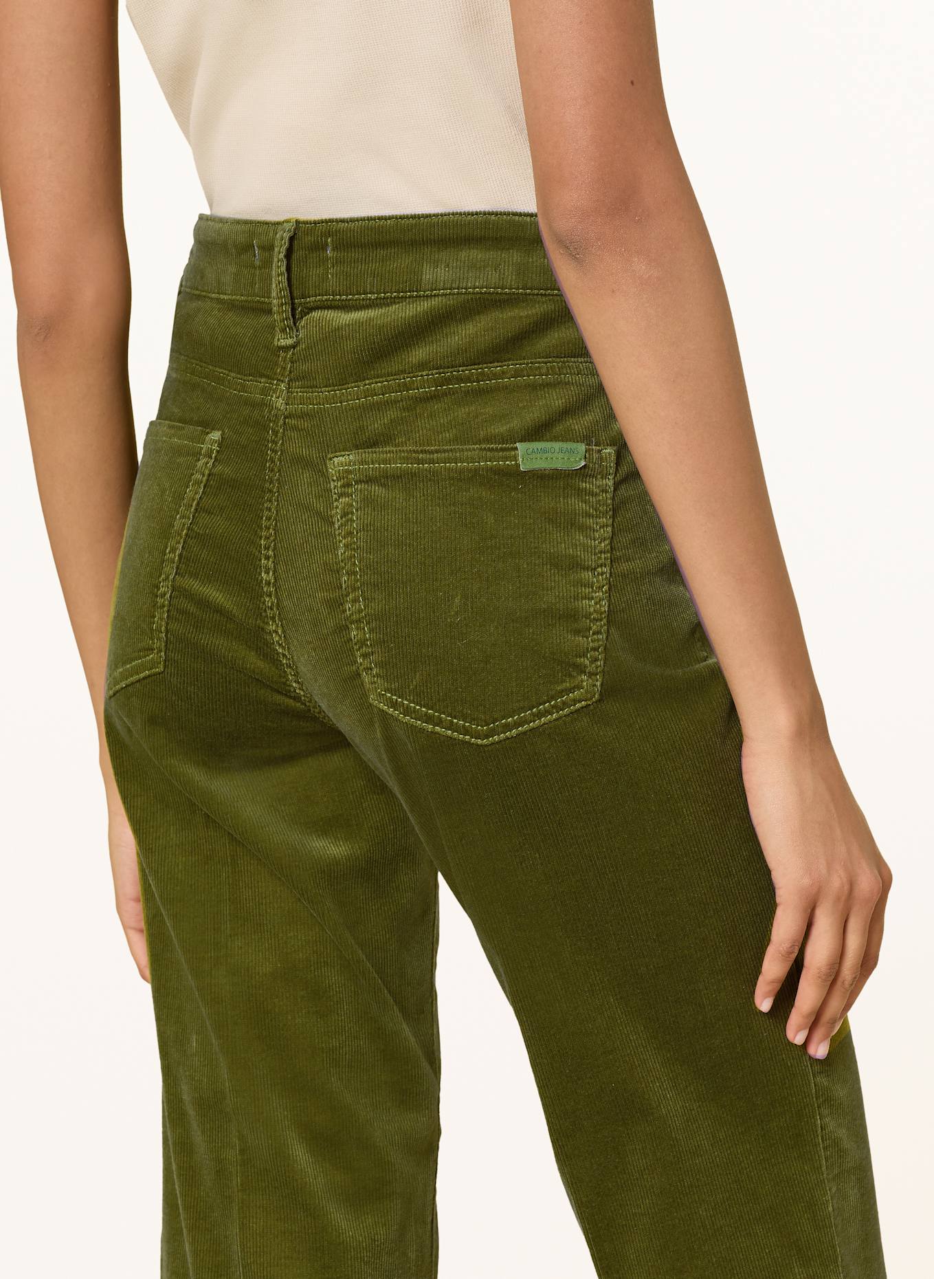 CAMBIO Cordhose FRANCESCA: OLIV