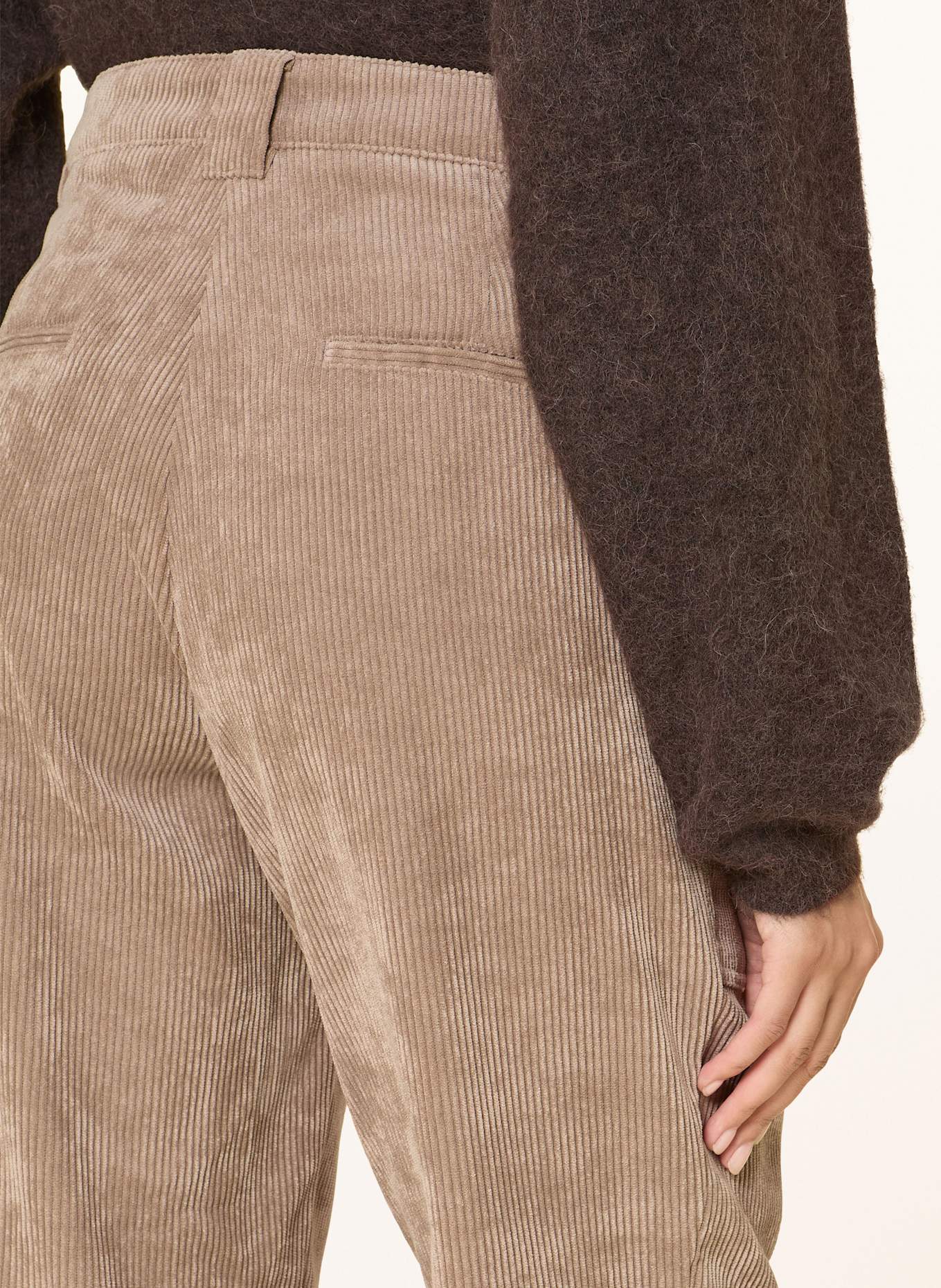 CAMBIO Cordhose KISS: HELLBRAUN