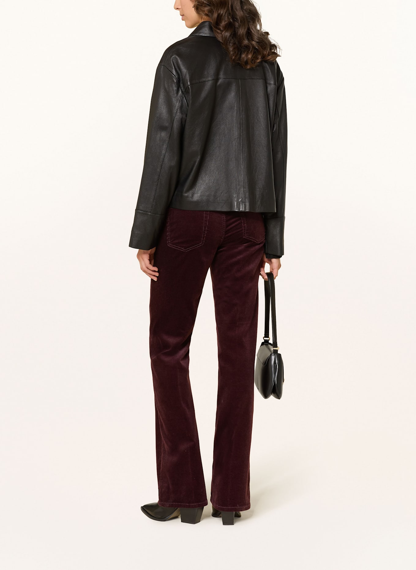 CAMBIO Cordhose PARIS: FUCHSIA