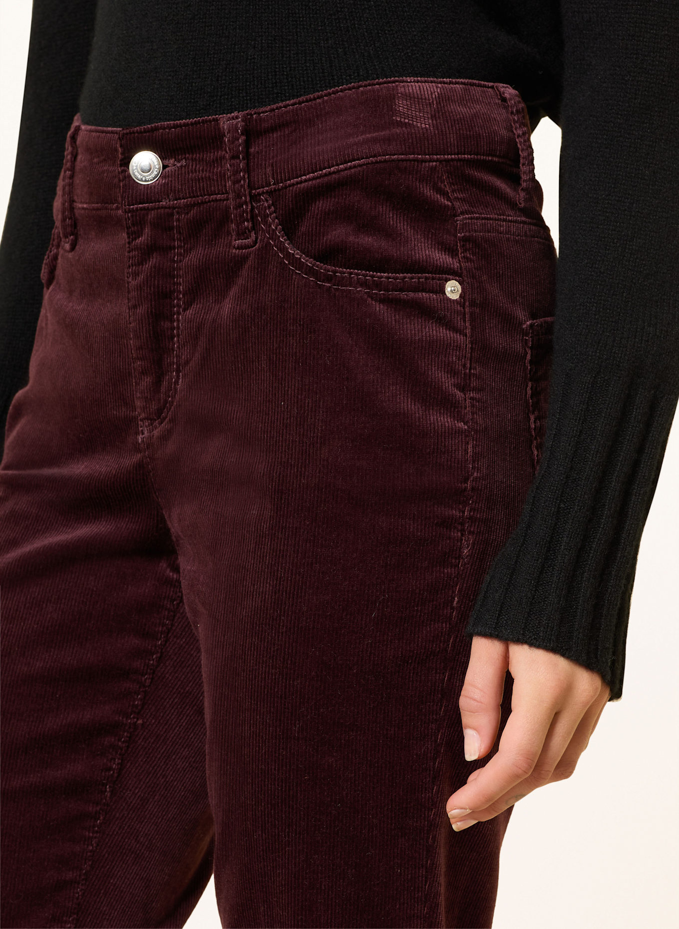 CAMBIO Cordhose PARIS: FUCHSIA