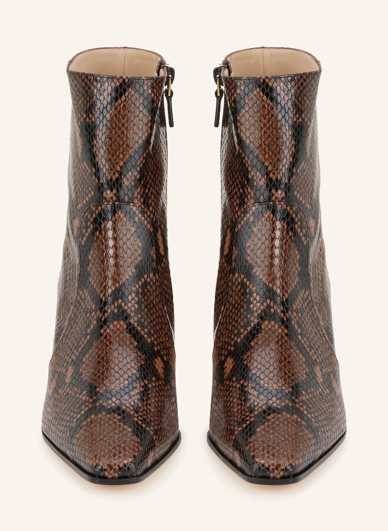 STUART WEITZMAN Stiefeletten STASSI: BRAUN / SCHWARZ