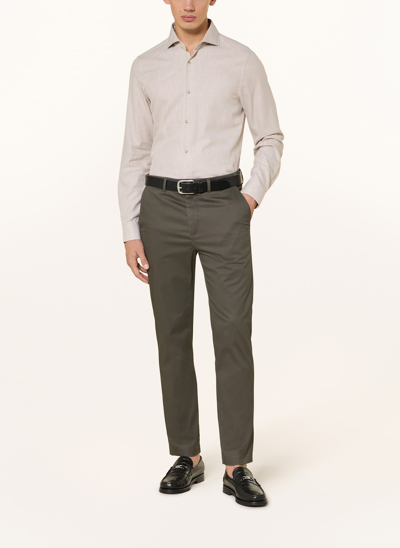 JOOP! Hemd PAI Slim Fit: HELLBRAUN