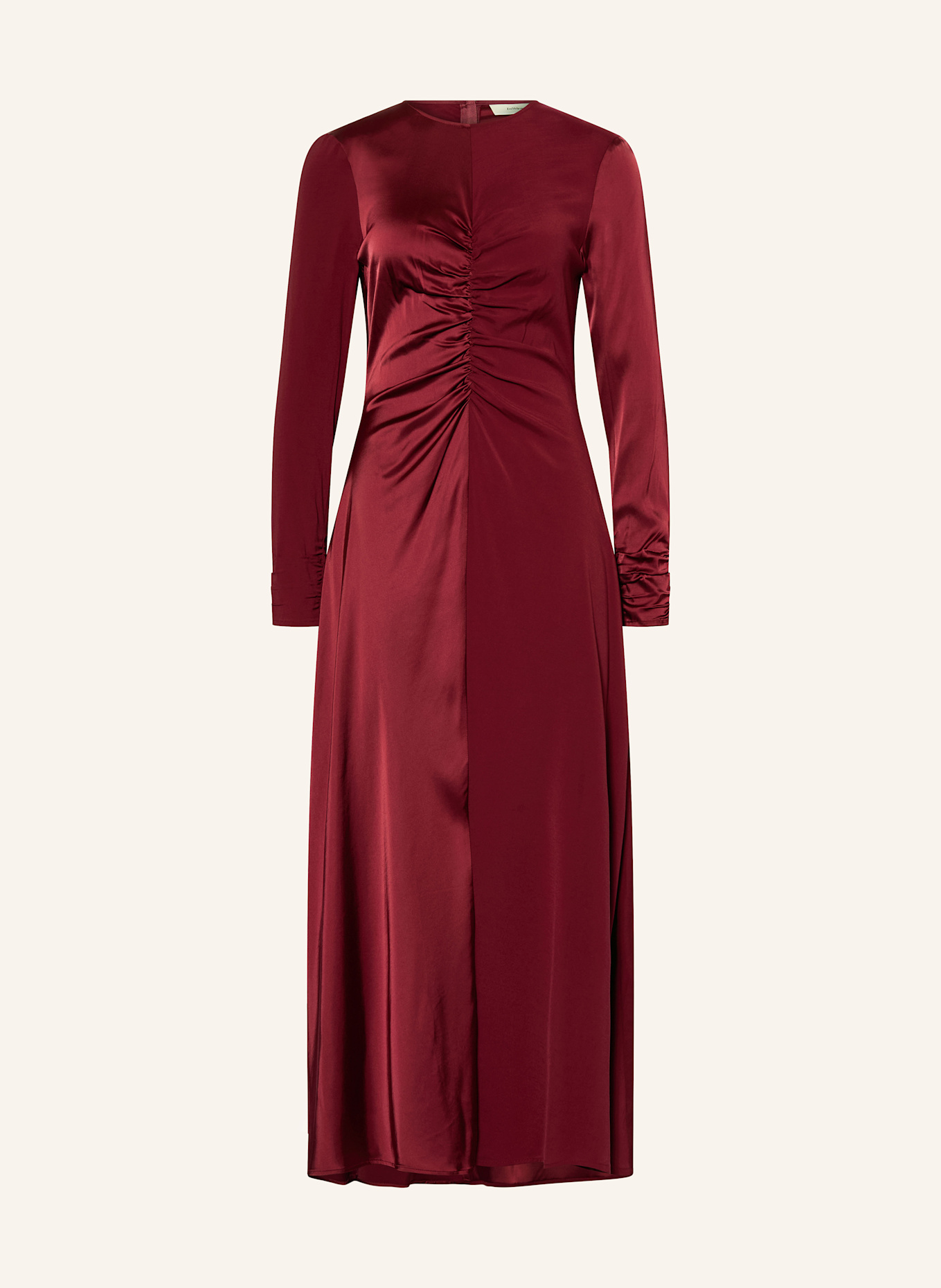 InWear Satinkleid ARWENIW: DUNKELROT