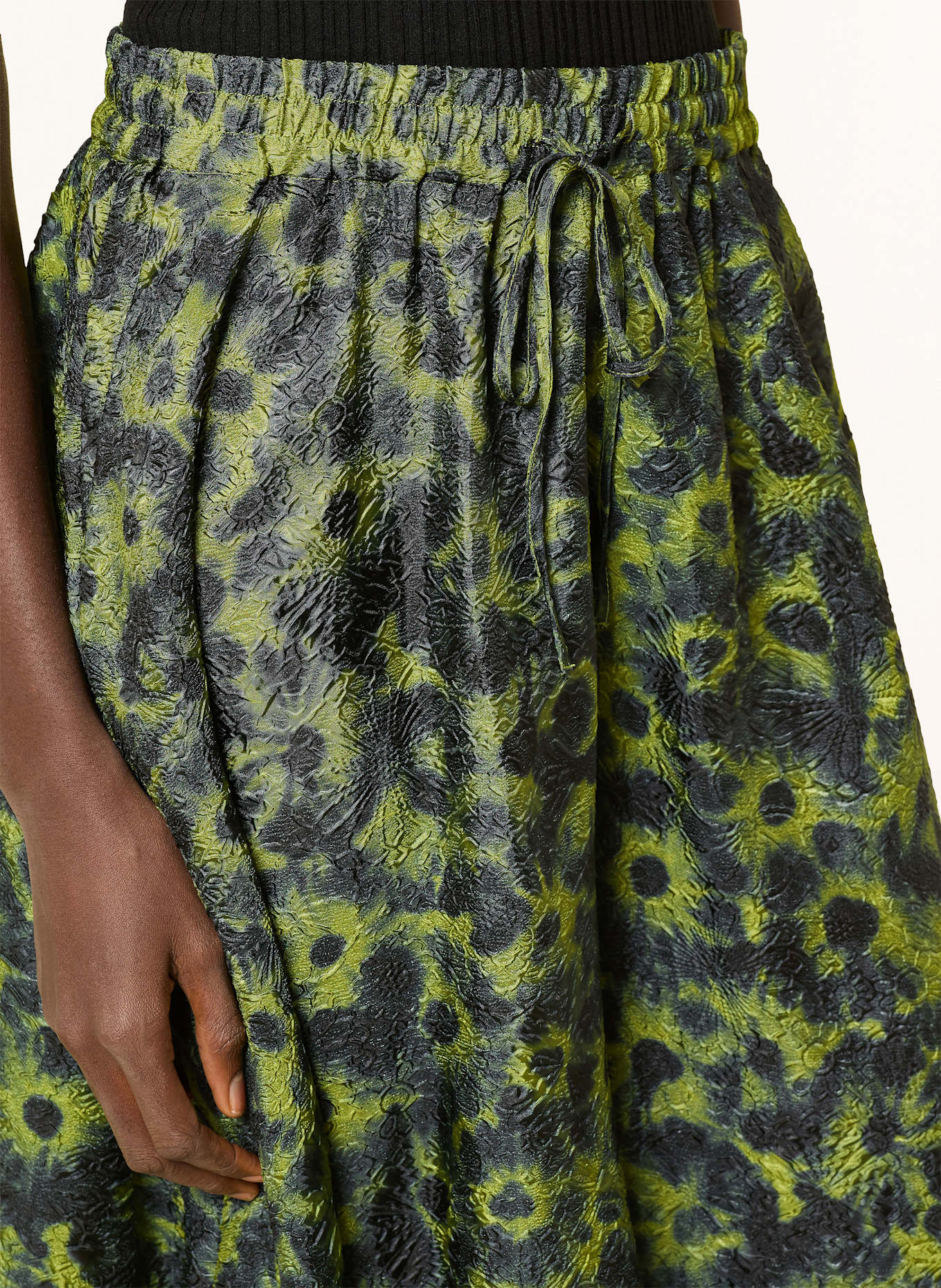 ESSENTIEL ANTWERP Rock ISEBEL: DUNKELBLAU / GRÜN