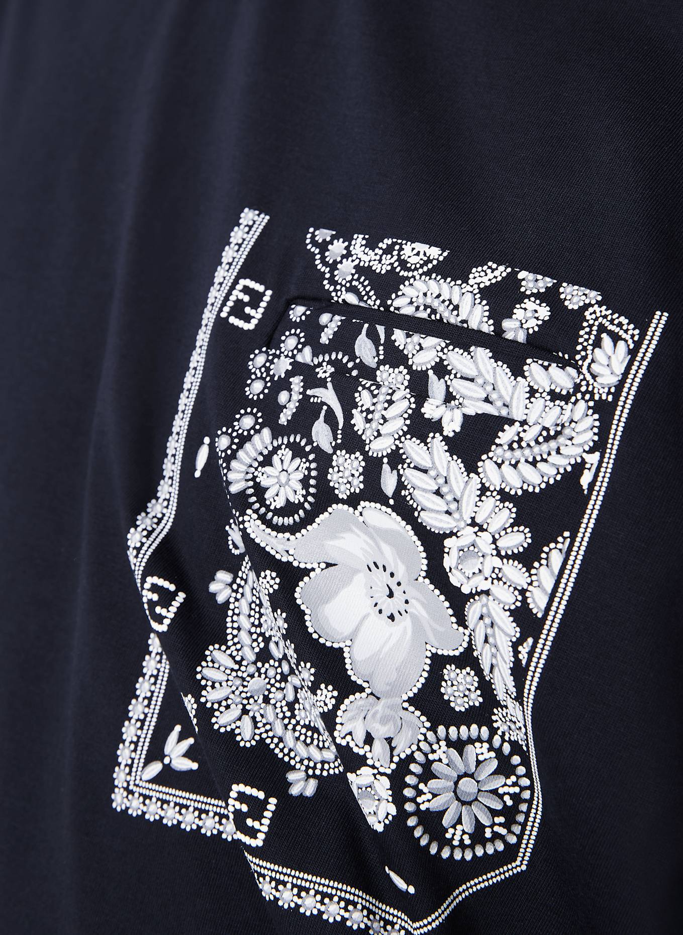 FENDI T-shirt: DARK BLUE