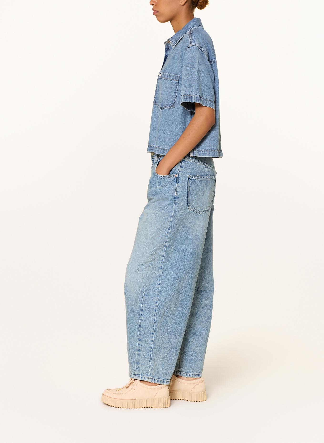 oui Barrel Jeans: HELLBLAU