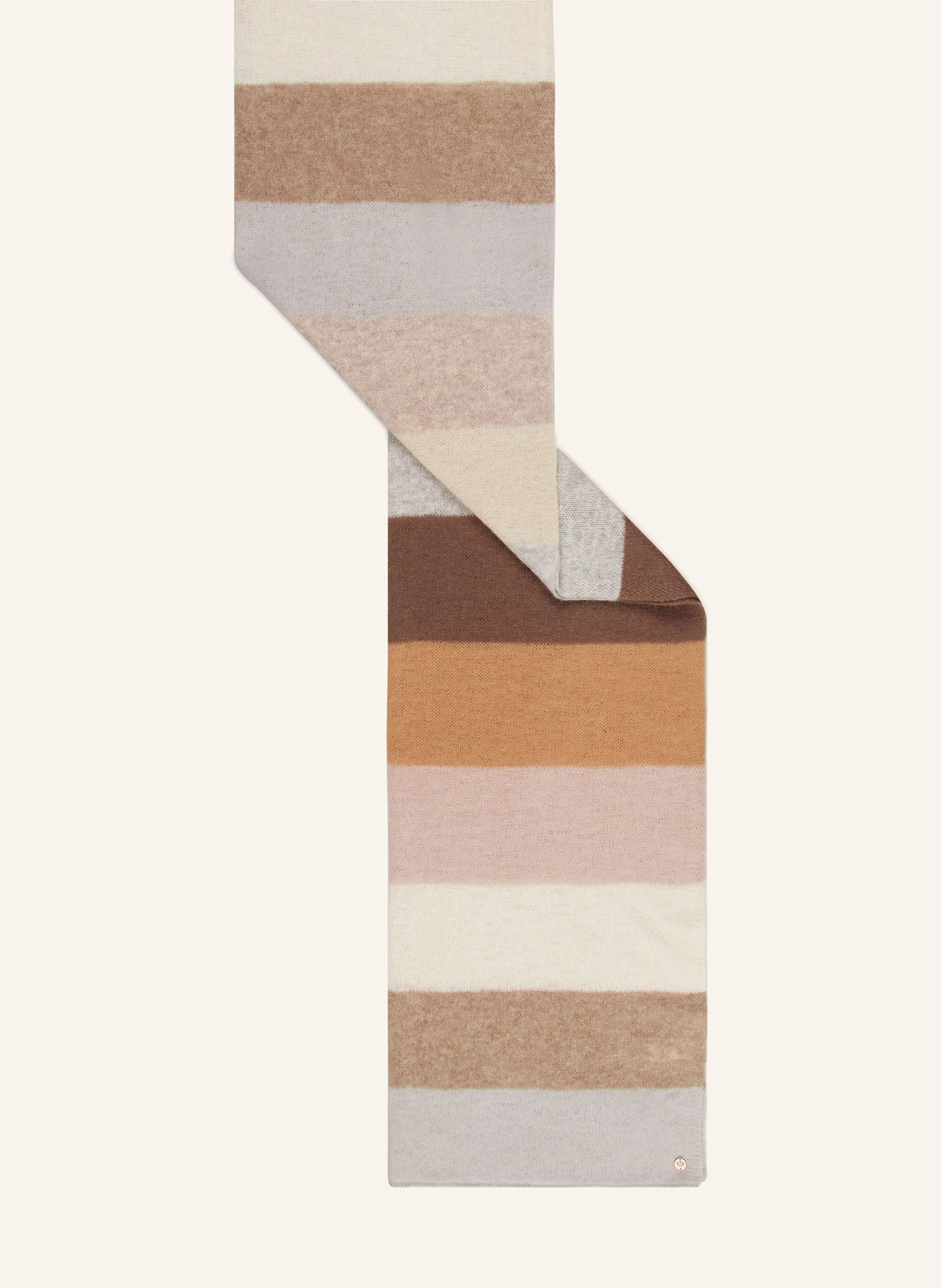 FRAAS Schal: BRAUN / HELLGRAU / BEIGE