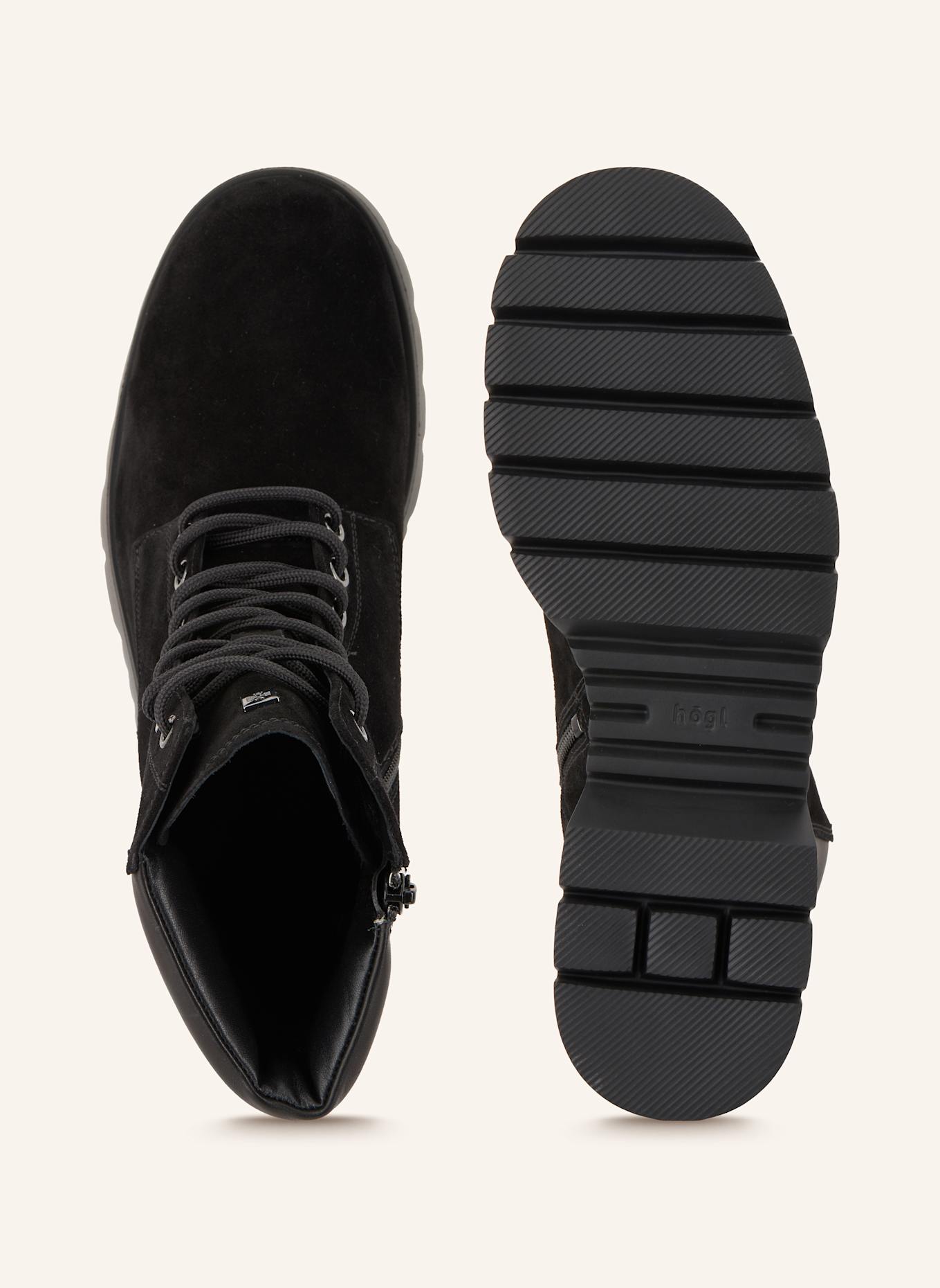 Högl Schnürboots: SCHWARZ