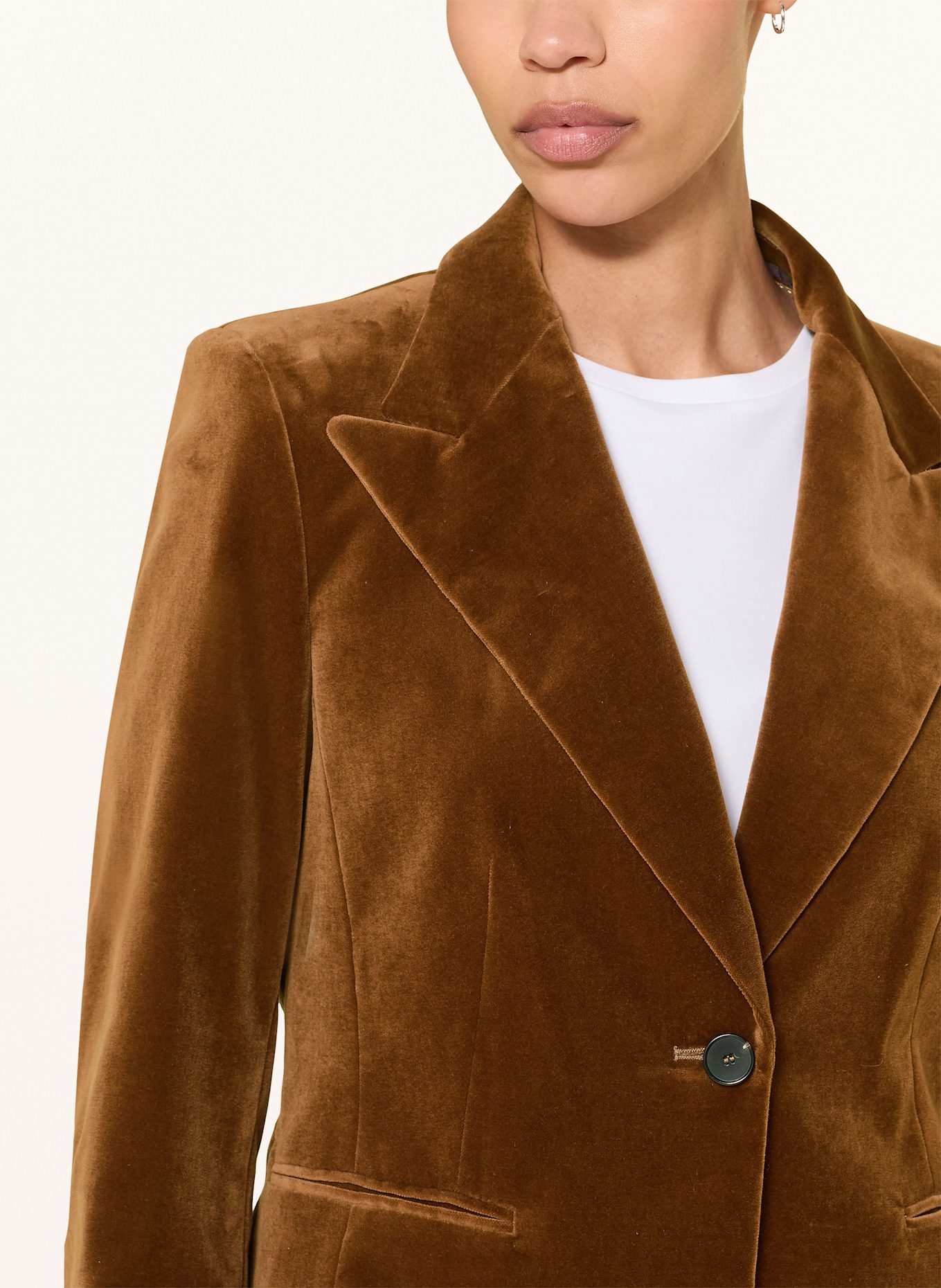 windsor. Samtblazer: BRAUN