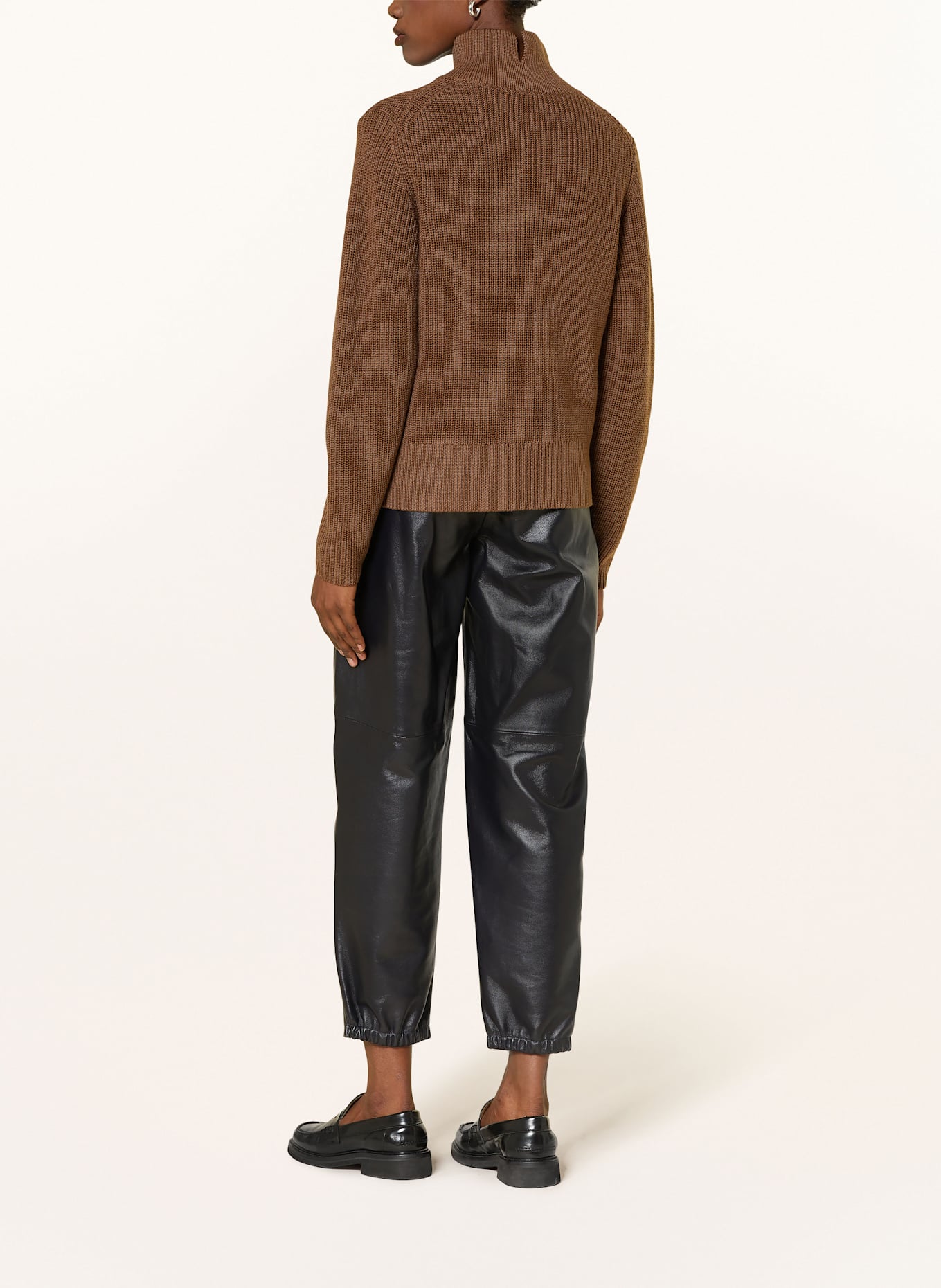 windsor. Pullover aus Merinowolle: BRAUN