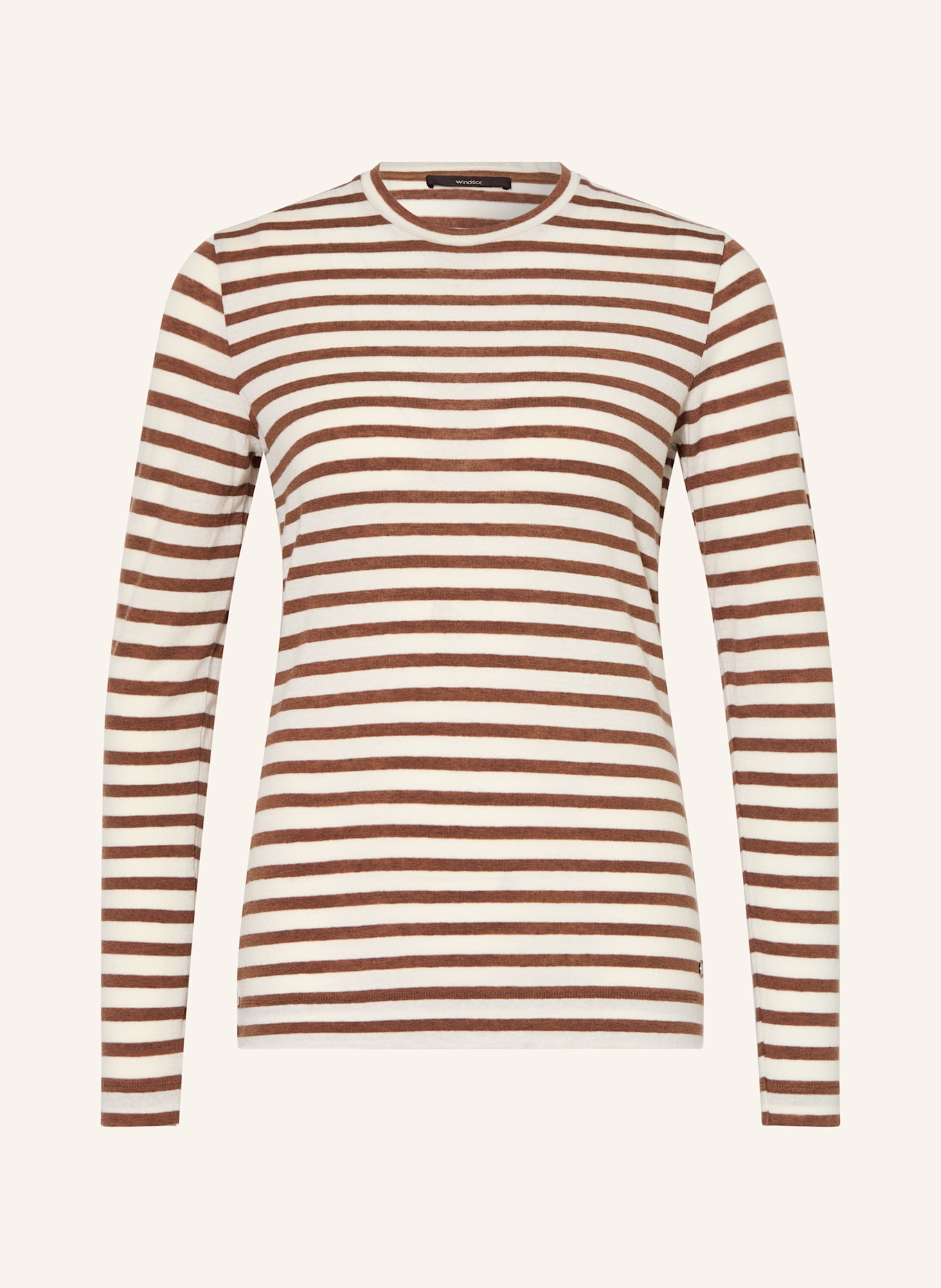 windsor. Longsleeve: WEISS / BRAUN