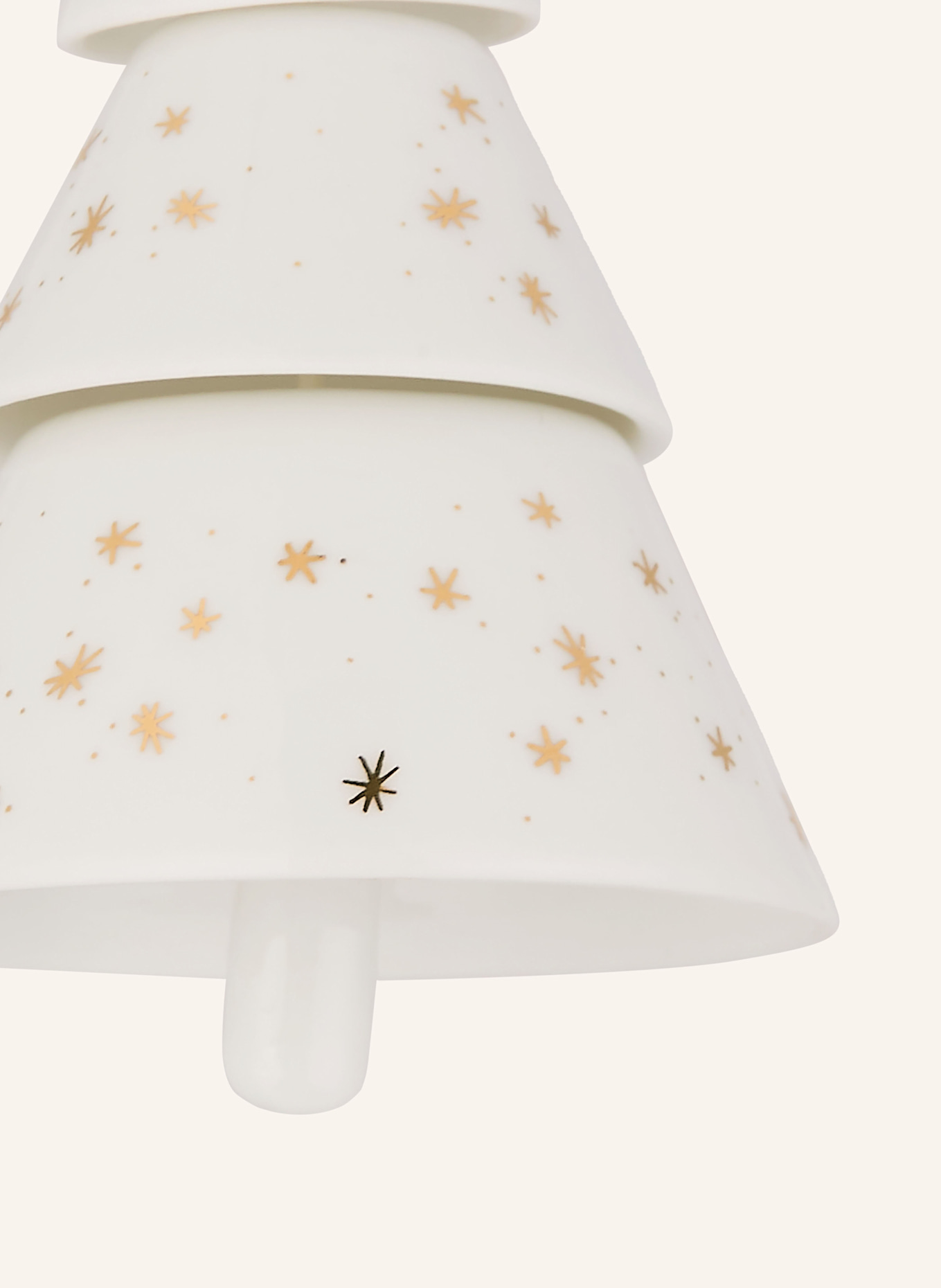 RÄDER Dekoanhänger GOLDSTERNCHEN: WEISS / GOLD