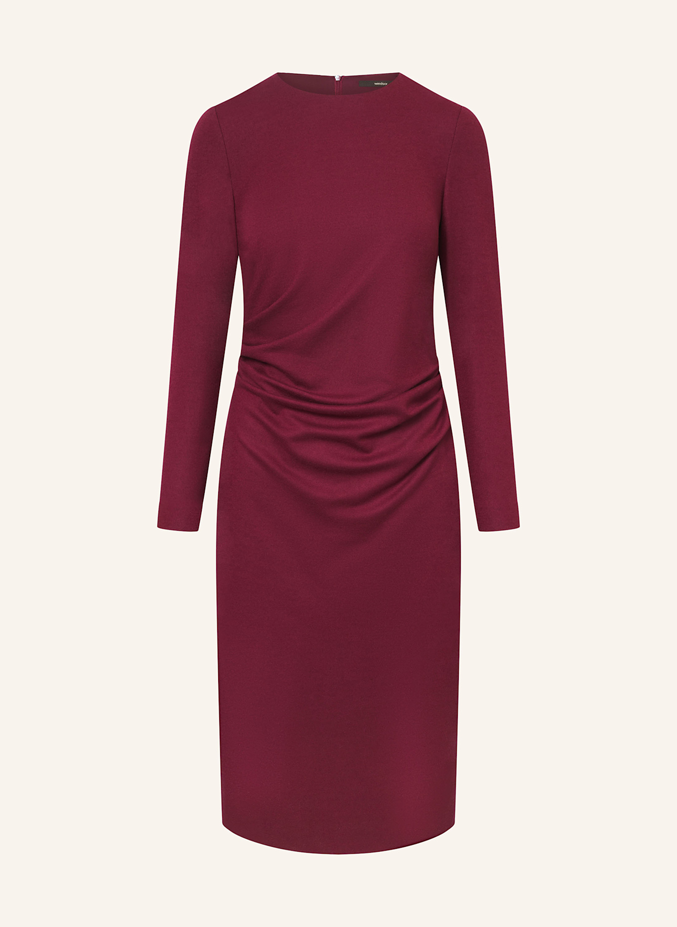 windsor. Jerseykleid: DUNKELROT