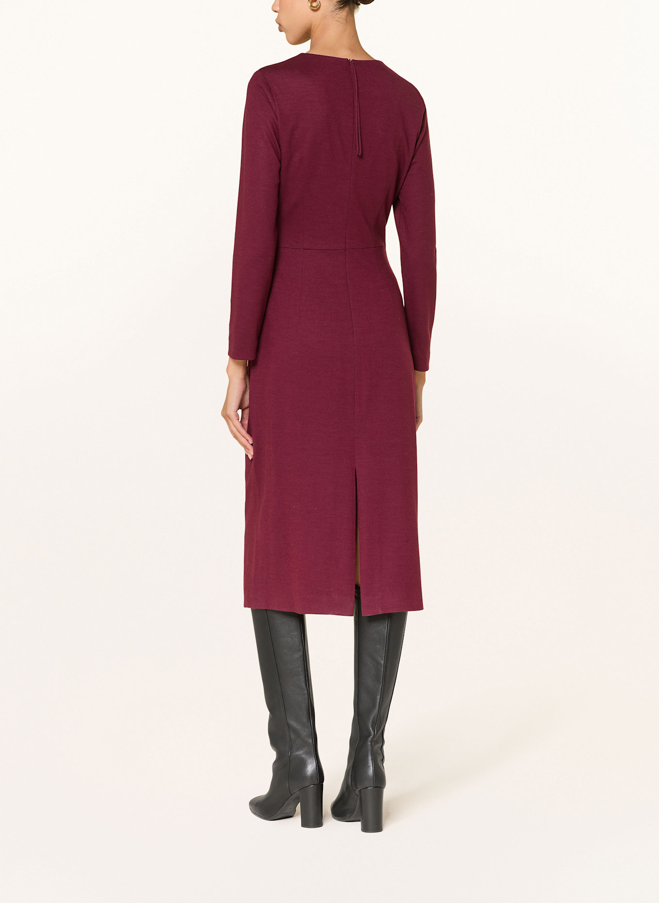 windsor. Jerseykleid: DUNKELROT