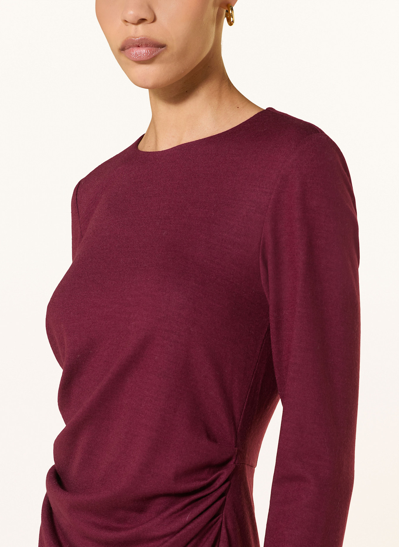 windsor. Jerseykleid: DUNKELROT