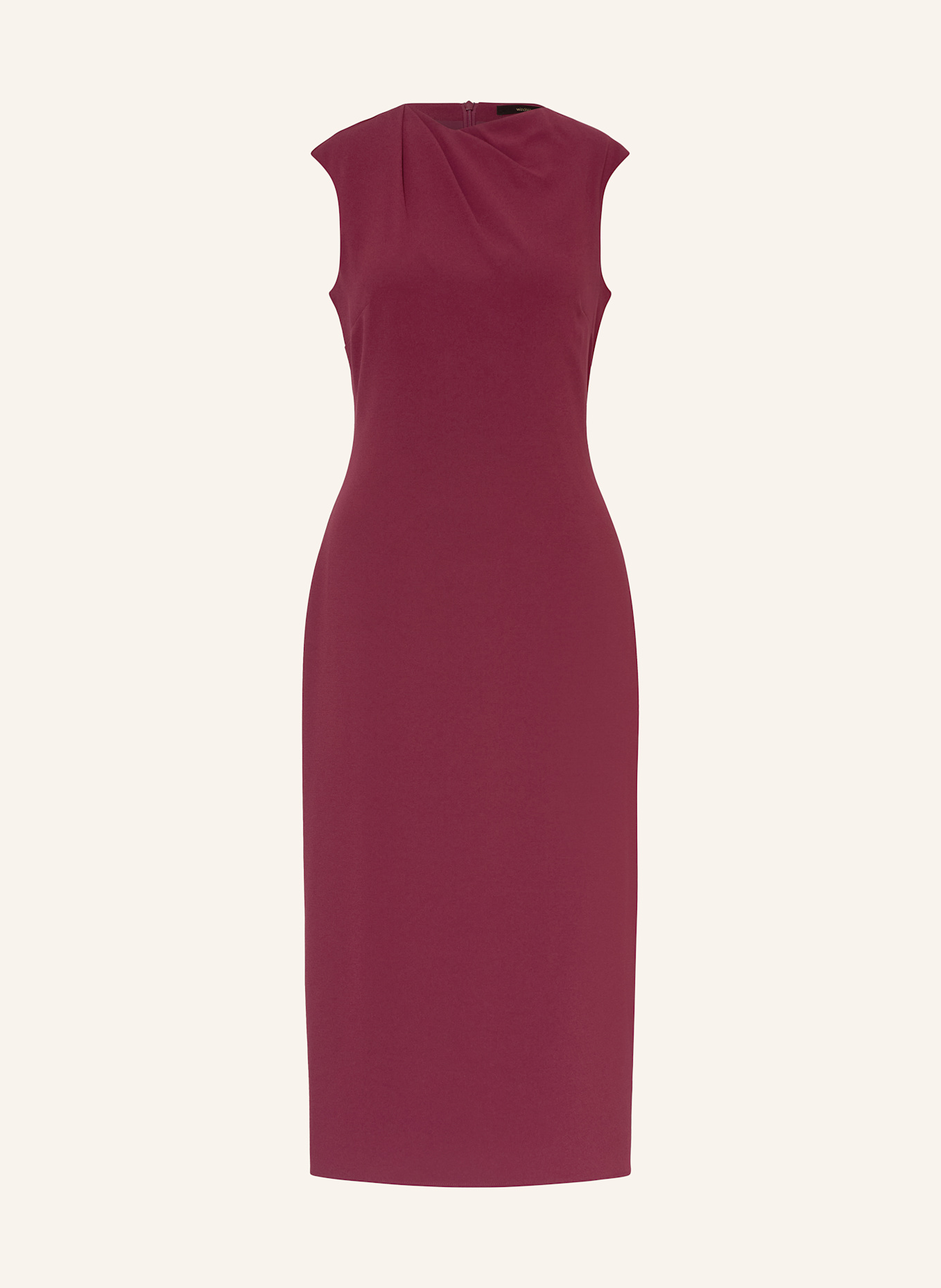 windsor. Etuikleid: DUNKELROT