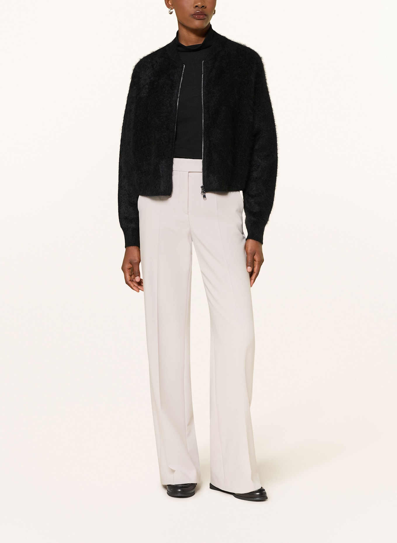 windsor. Strickjacke aus Cashmere: SCHWARZ