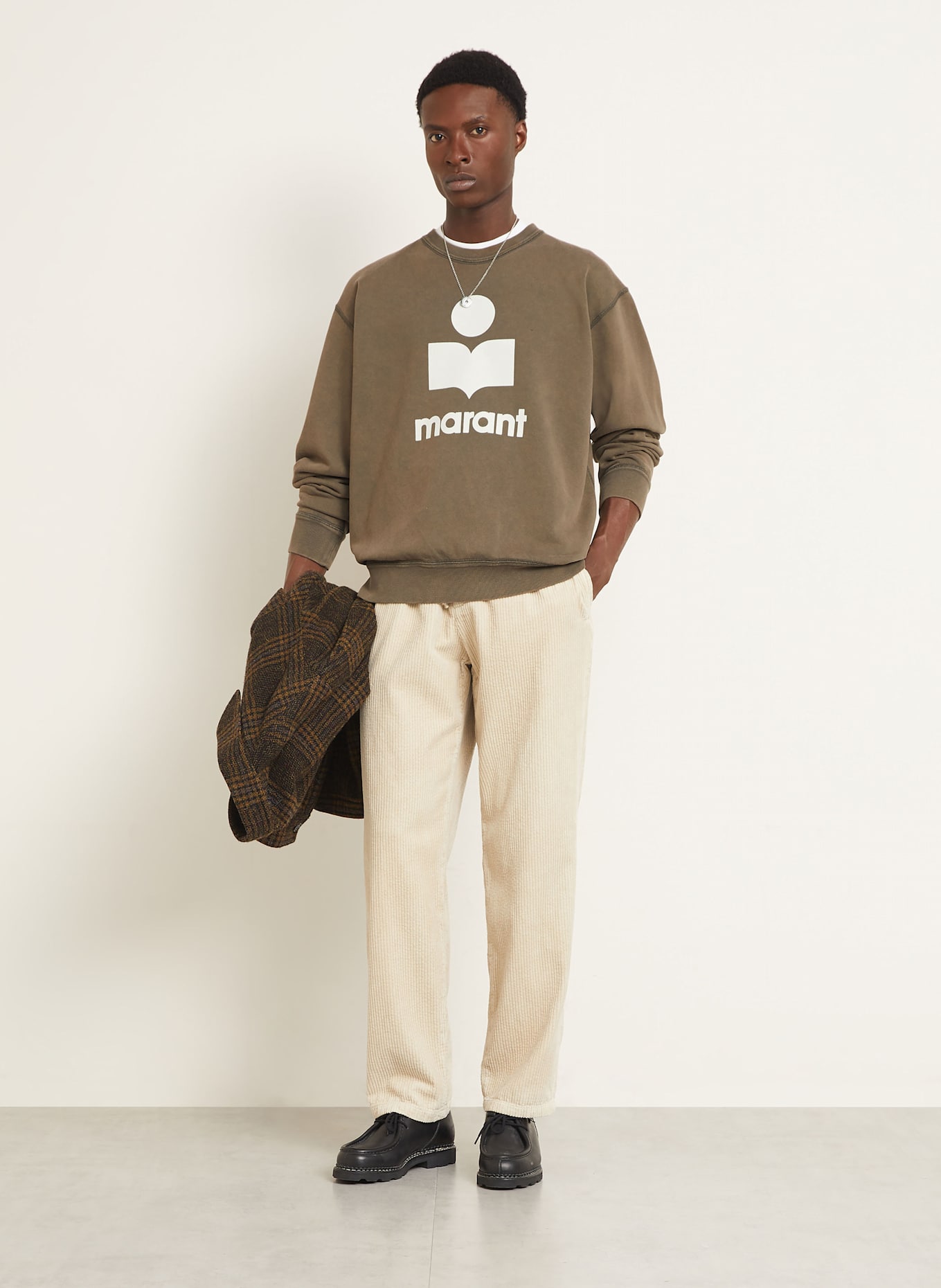 ISABEL MARANT Sweatshirt MIKOY: BRAUN