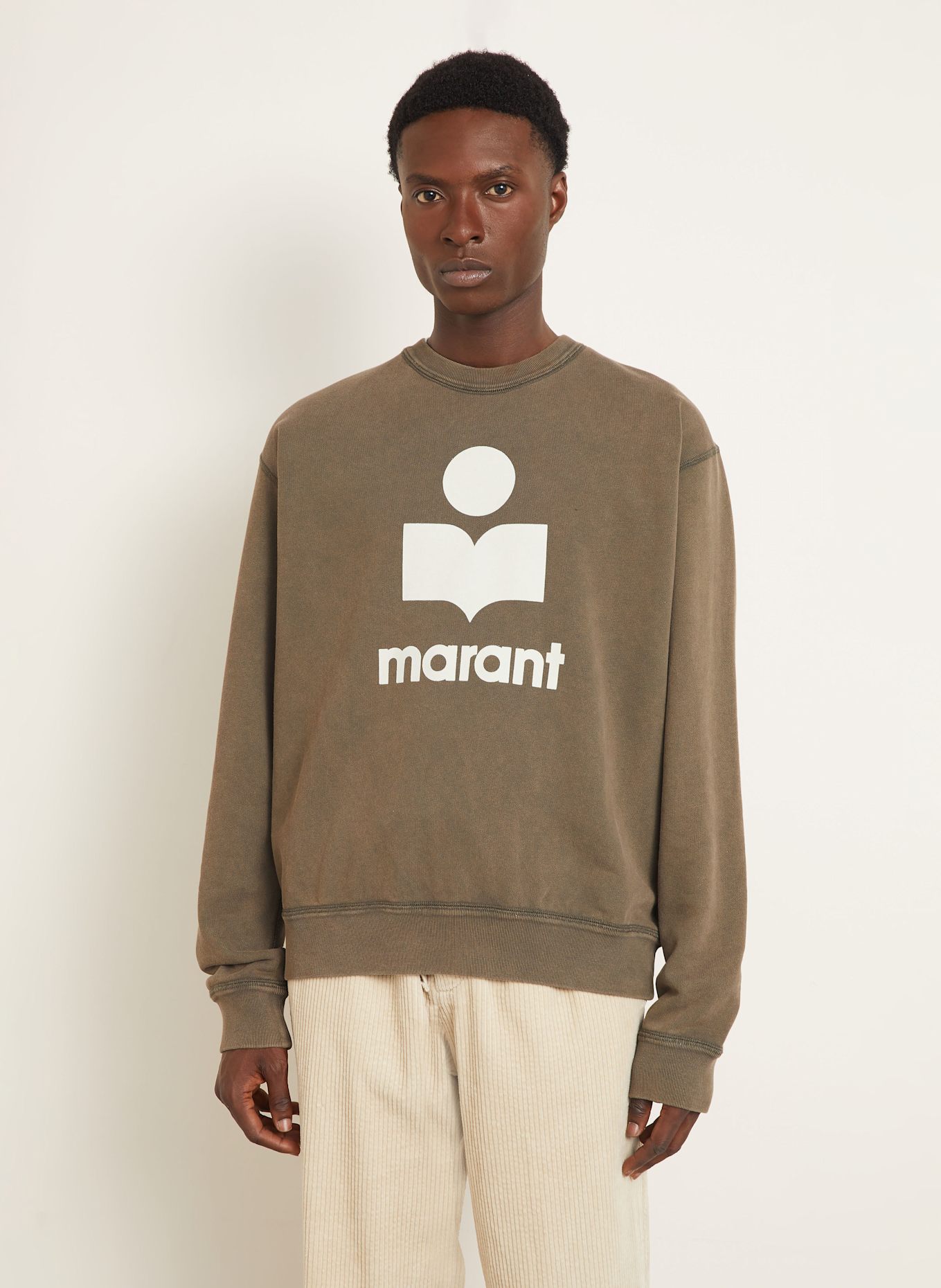 ISABEL MARANT Sweatshirt MIKOY: BRAUN