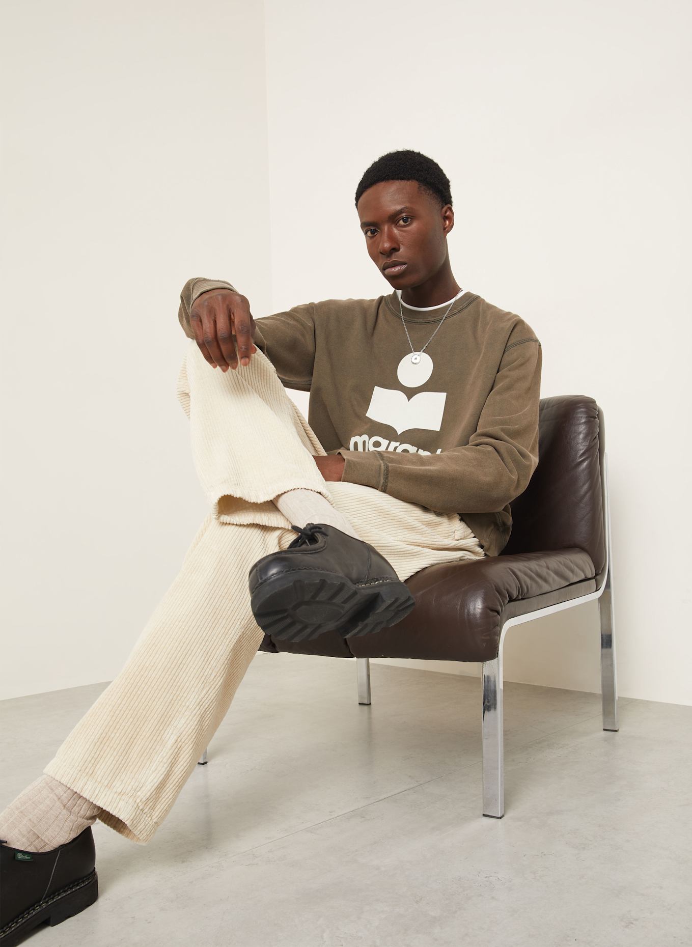 ISABEL MARANT Sweatshirt MIKOY: BRAUN