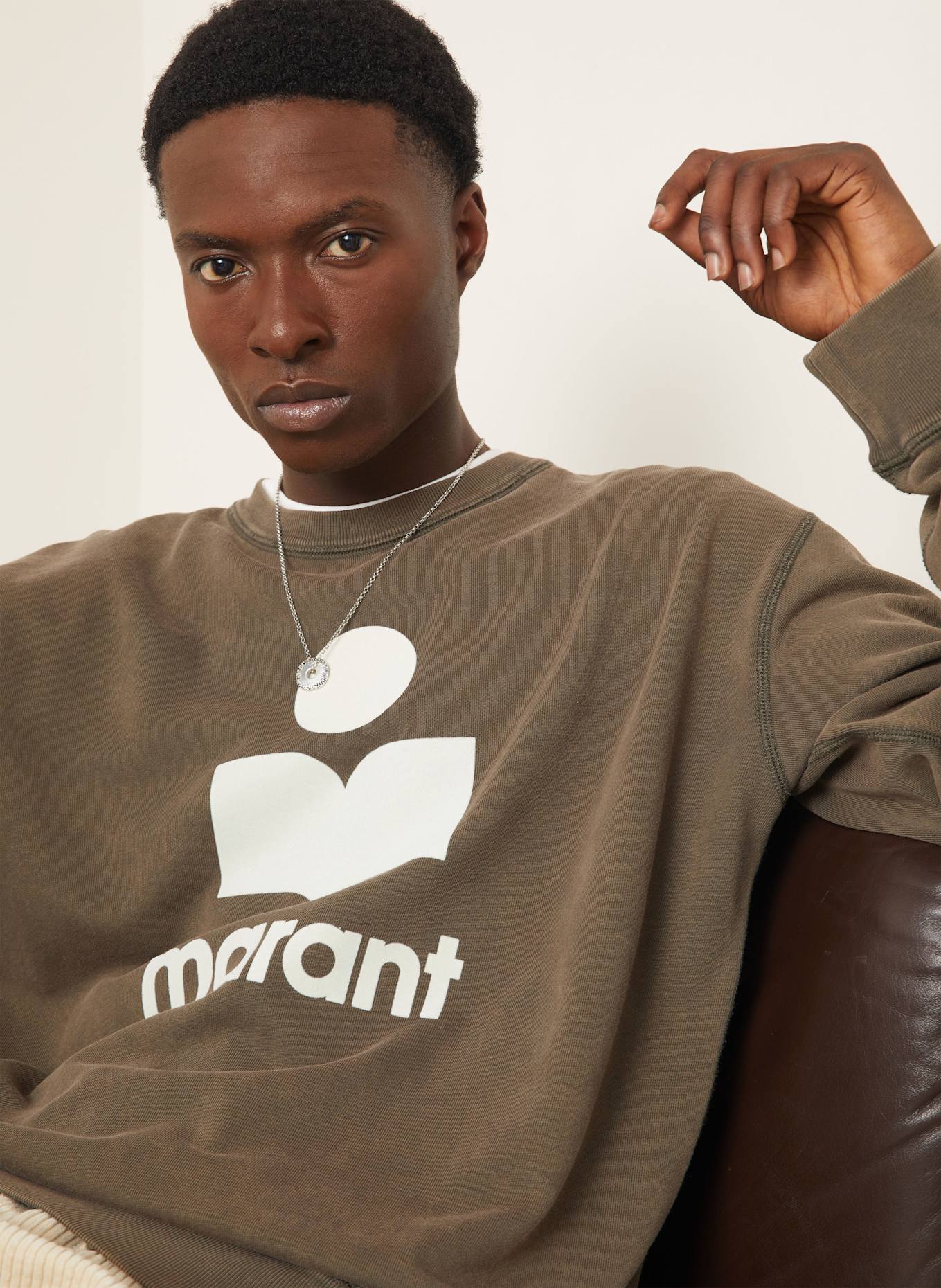 ISABEL MARANT Sweatshirt MIKOY: BRAUN