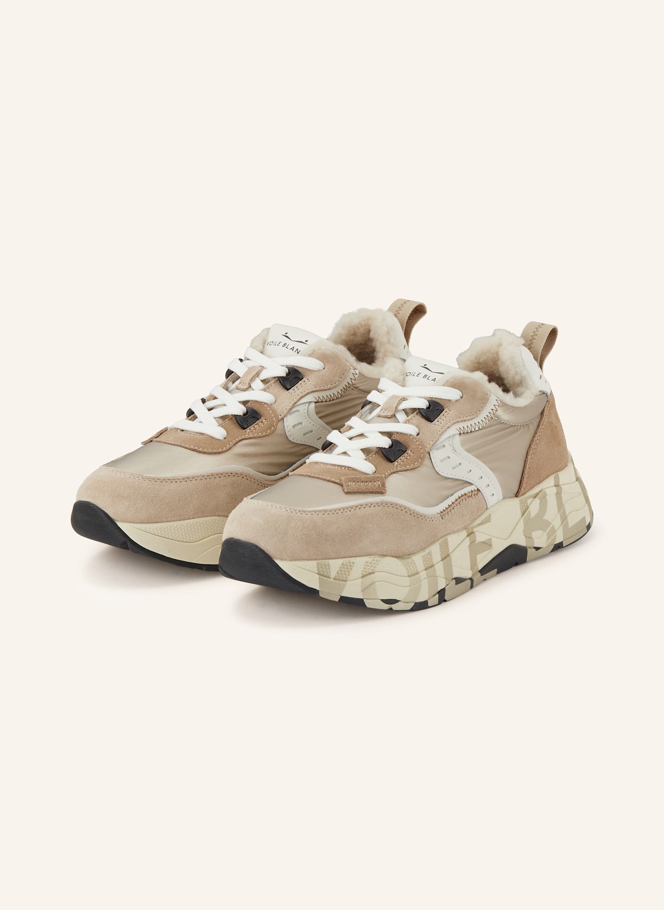 VOILE BLANCHE Sneaker: BEIGE