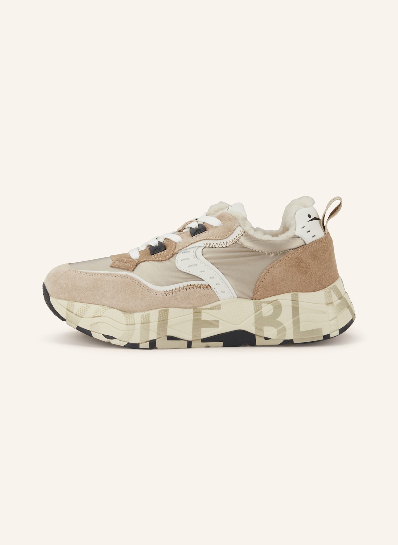 VOILE BLANCHE Sneaker: BEIGE